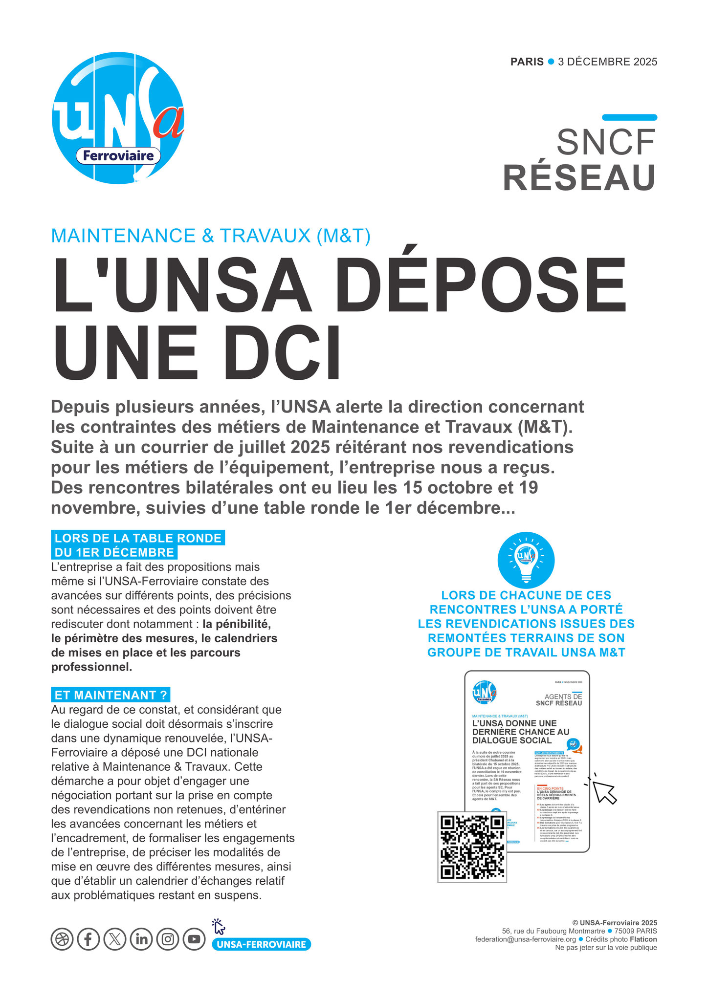 ... mais l'Entreprise reste sourde !