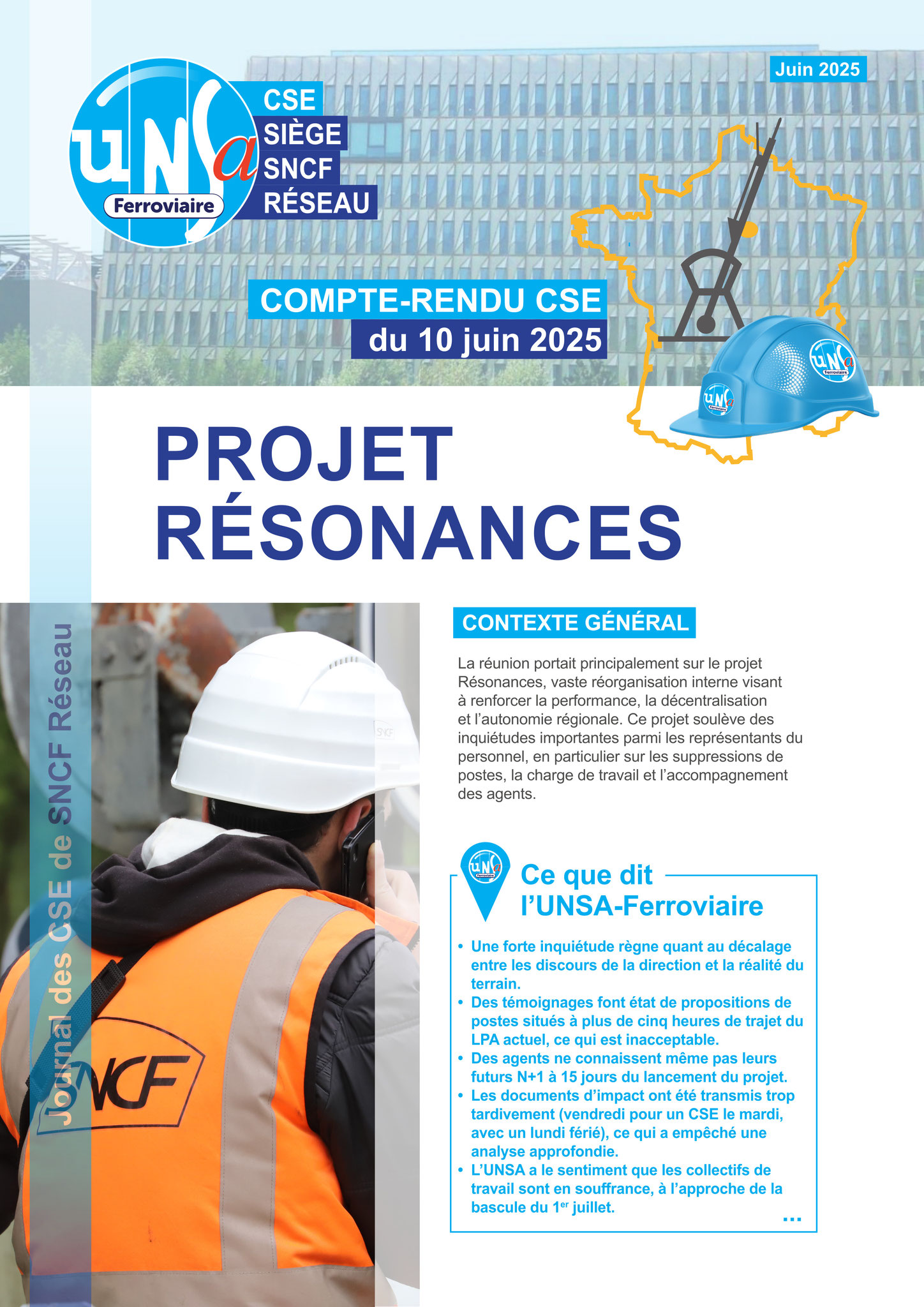 SA RESEAU - CSE Siège RESEAU