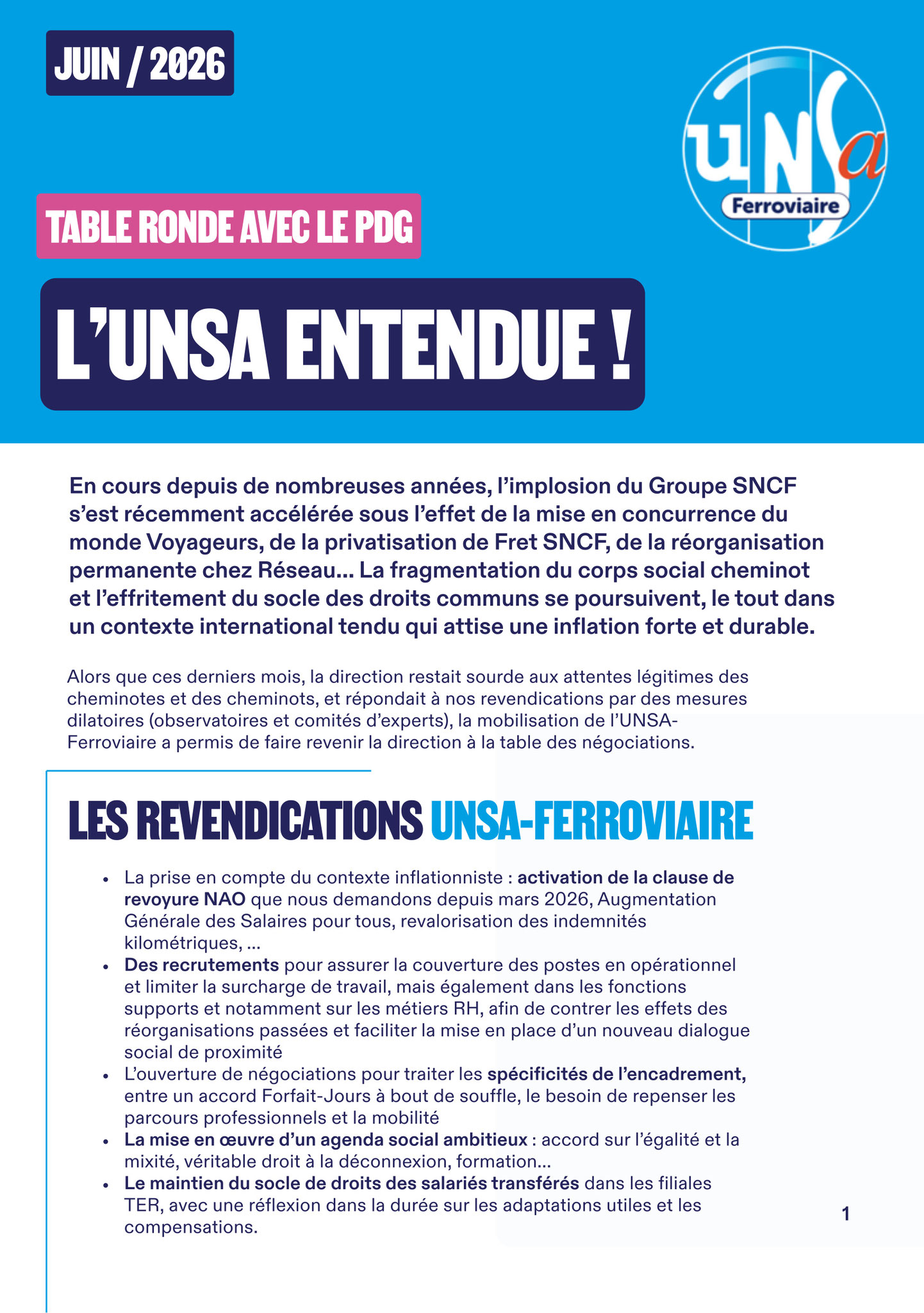 Rencontre avec le PDG