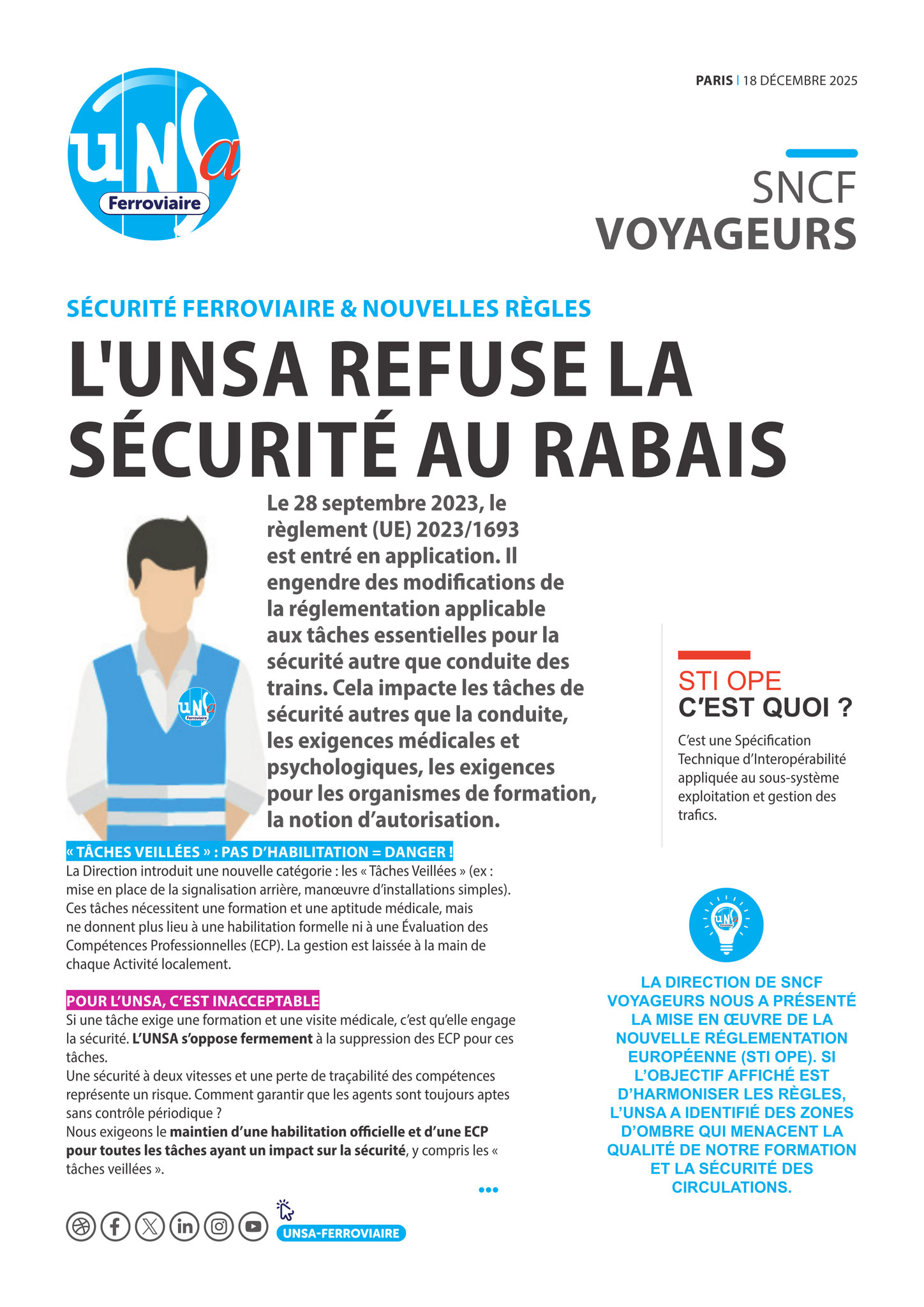 Securité Ferroviaire