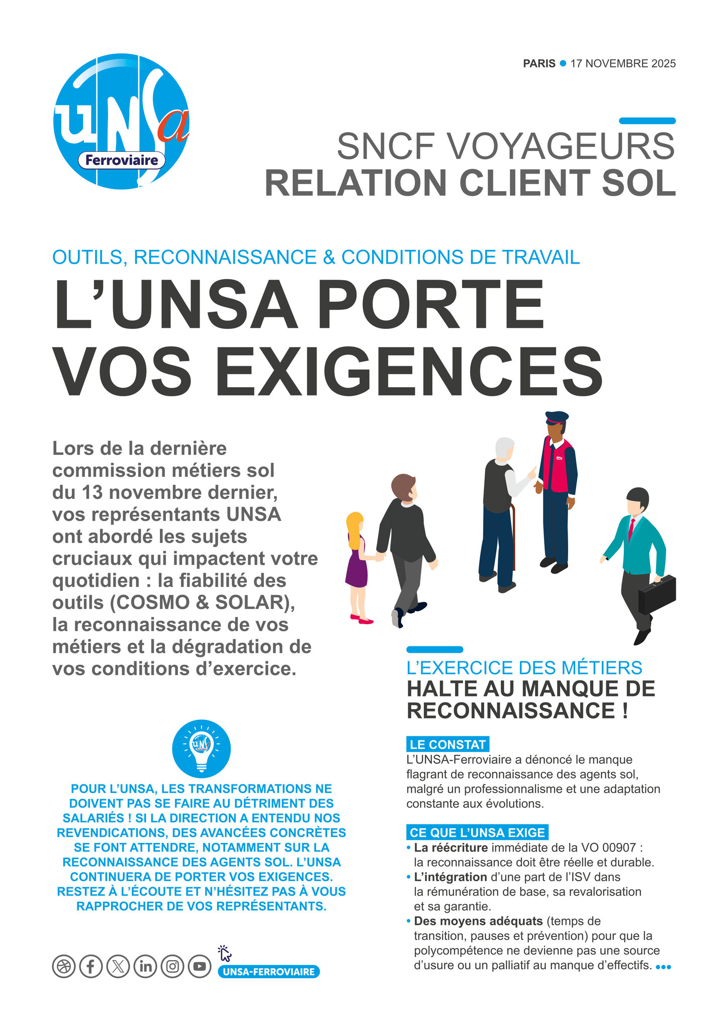 SA Voyageurs - Relation CLIENTS SOL
