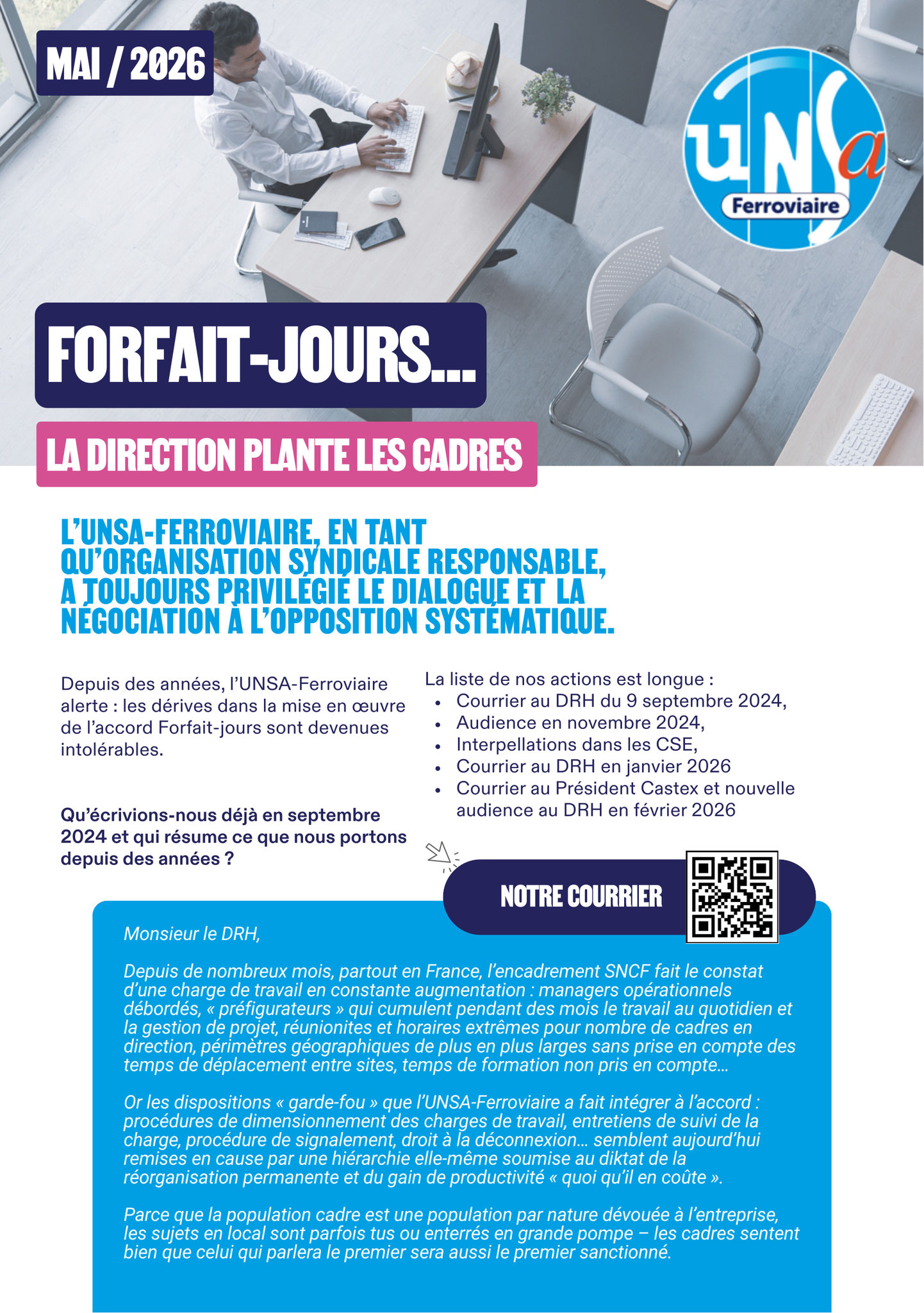 La Direction  plante les Cadres !