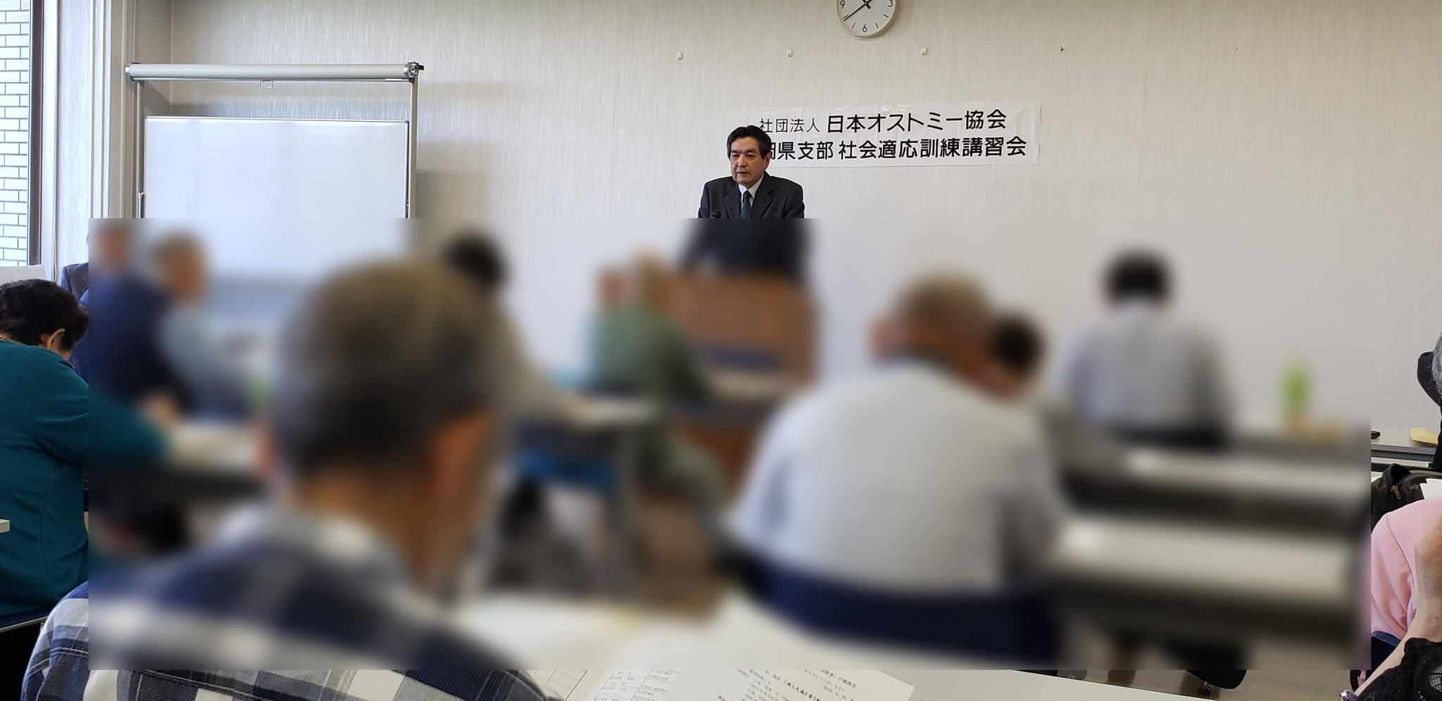 総会での佐藤支部長　あいさつ