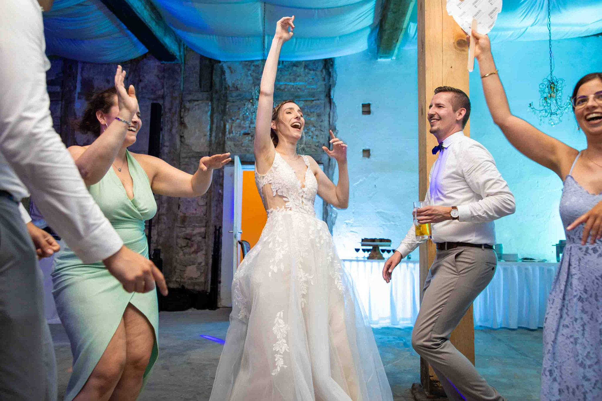 Tanzen auf der Hochzeit im Jagdschloss Mönchbruch in Mörfelden-Walldorf