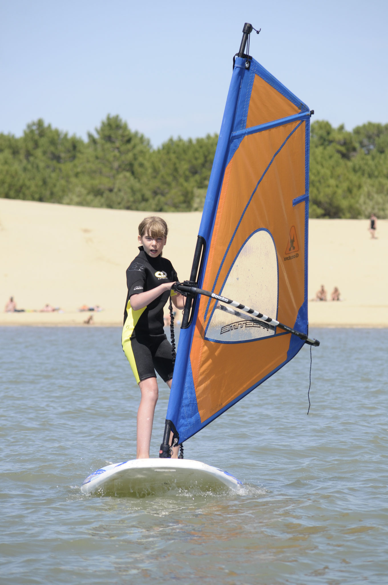 palan amure classique pour planche à voile