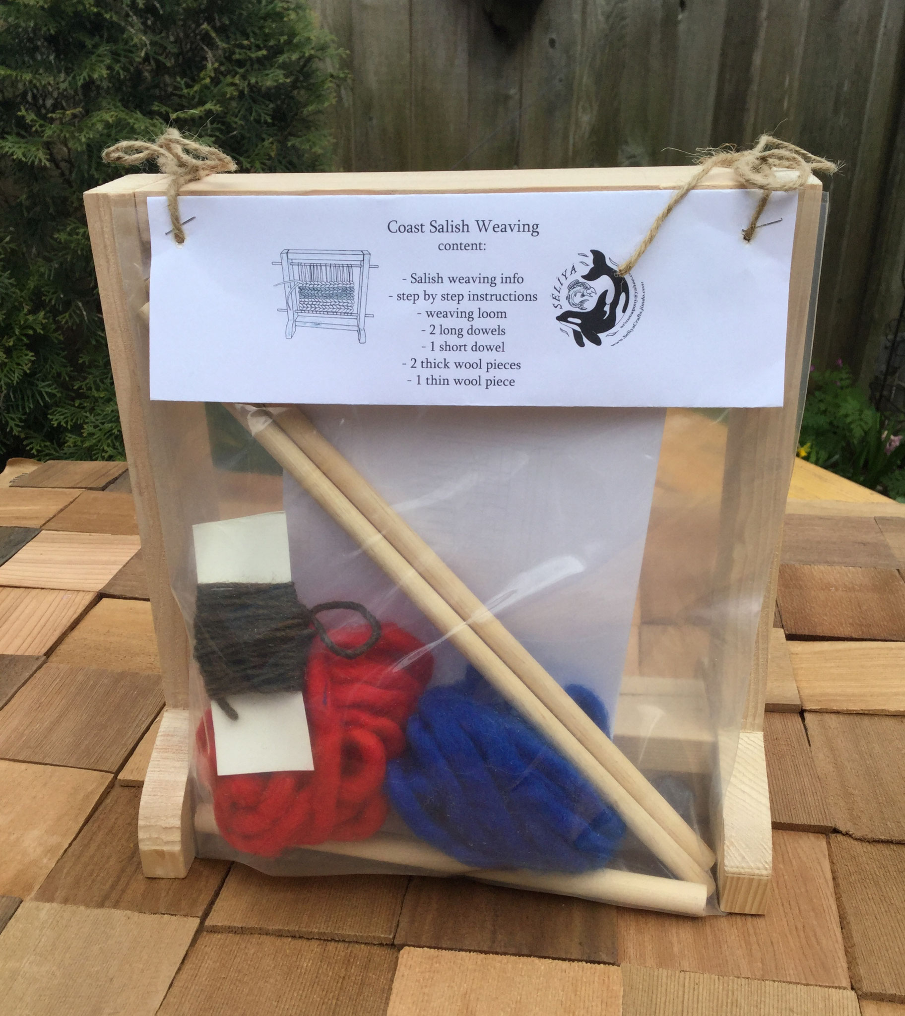 Salish Weaving kit