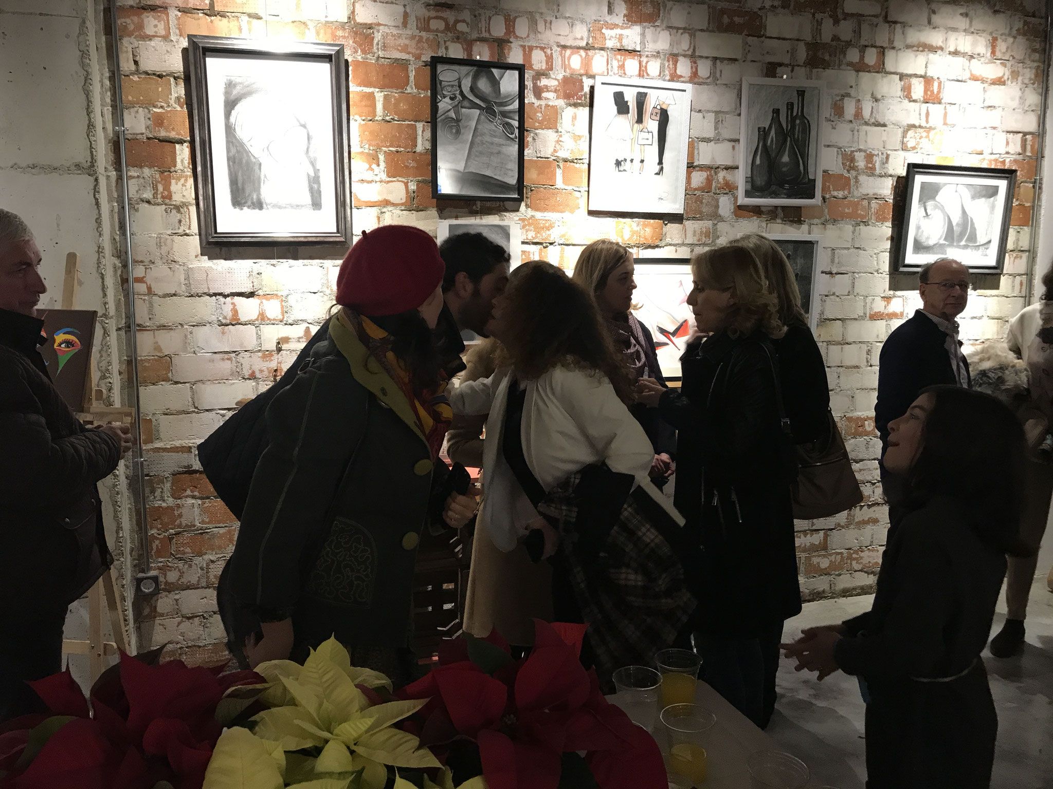 EXPOSICIÓN INAUGURAL DE ALUMNOS "ARTE SONSOLES", DICIEMBRE 2017