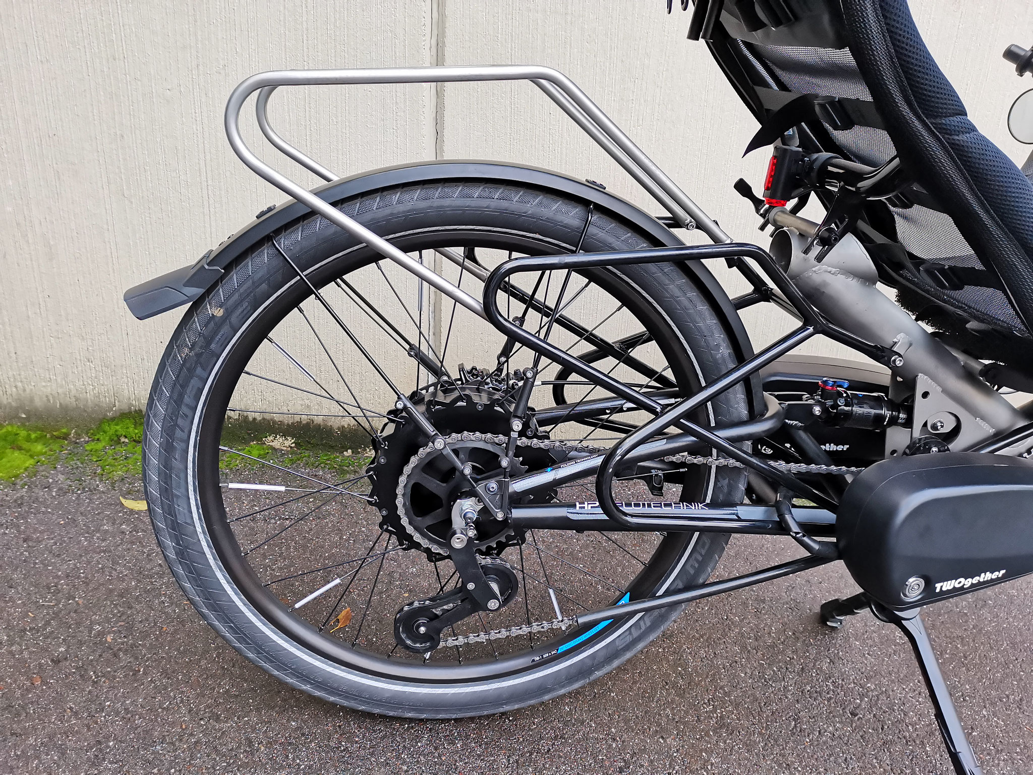 Erweiterter Gepäckträger
