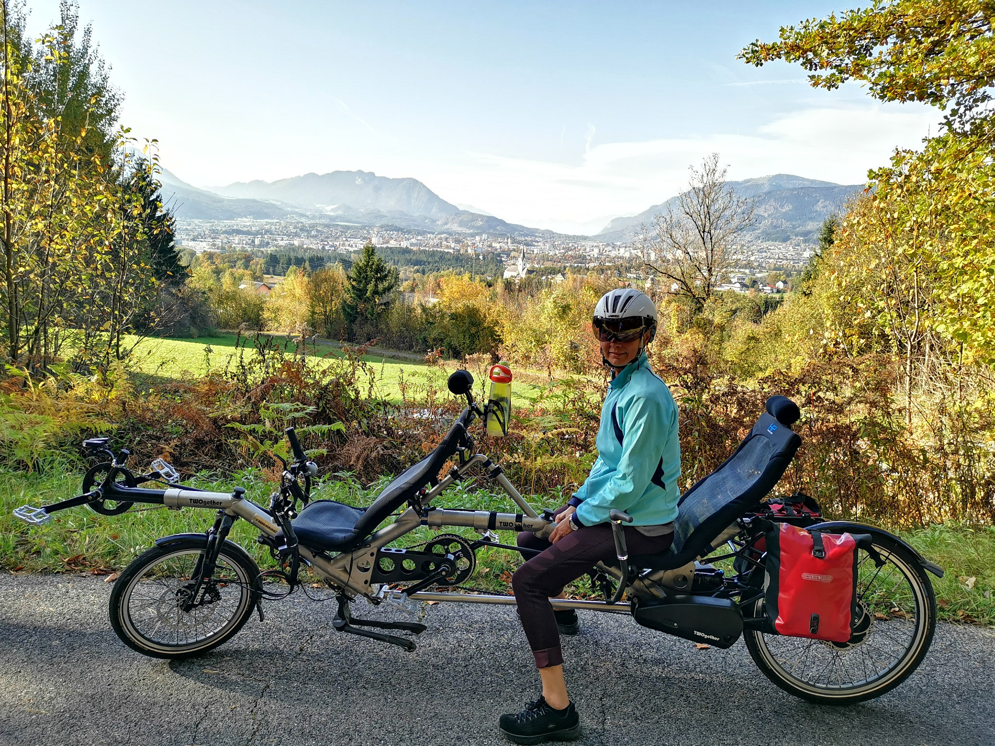 Blick auf Villach