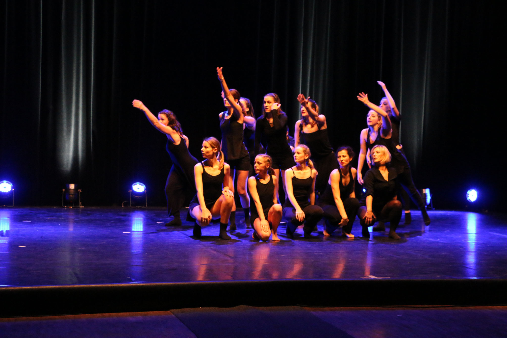 Les stages modern' jazz de l'école de danse Musidanse cours de danse