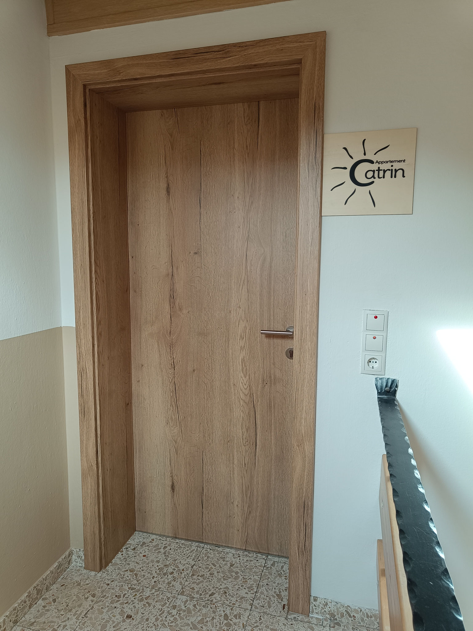 Eingang Appartement Catrin