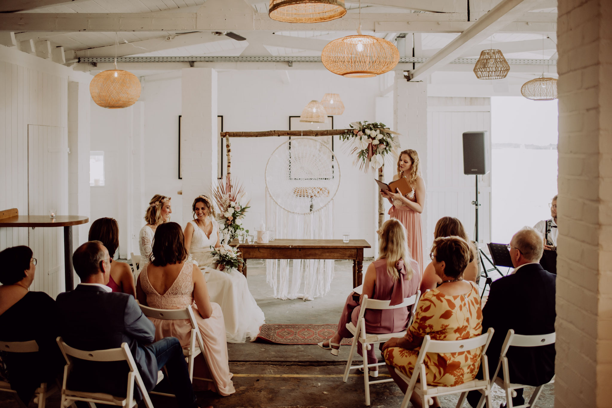 Die "Tiny Wedding" im British Yacht Club am Dümmer See (Foto: Landei Fotografie)