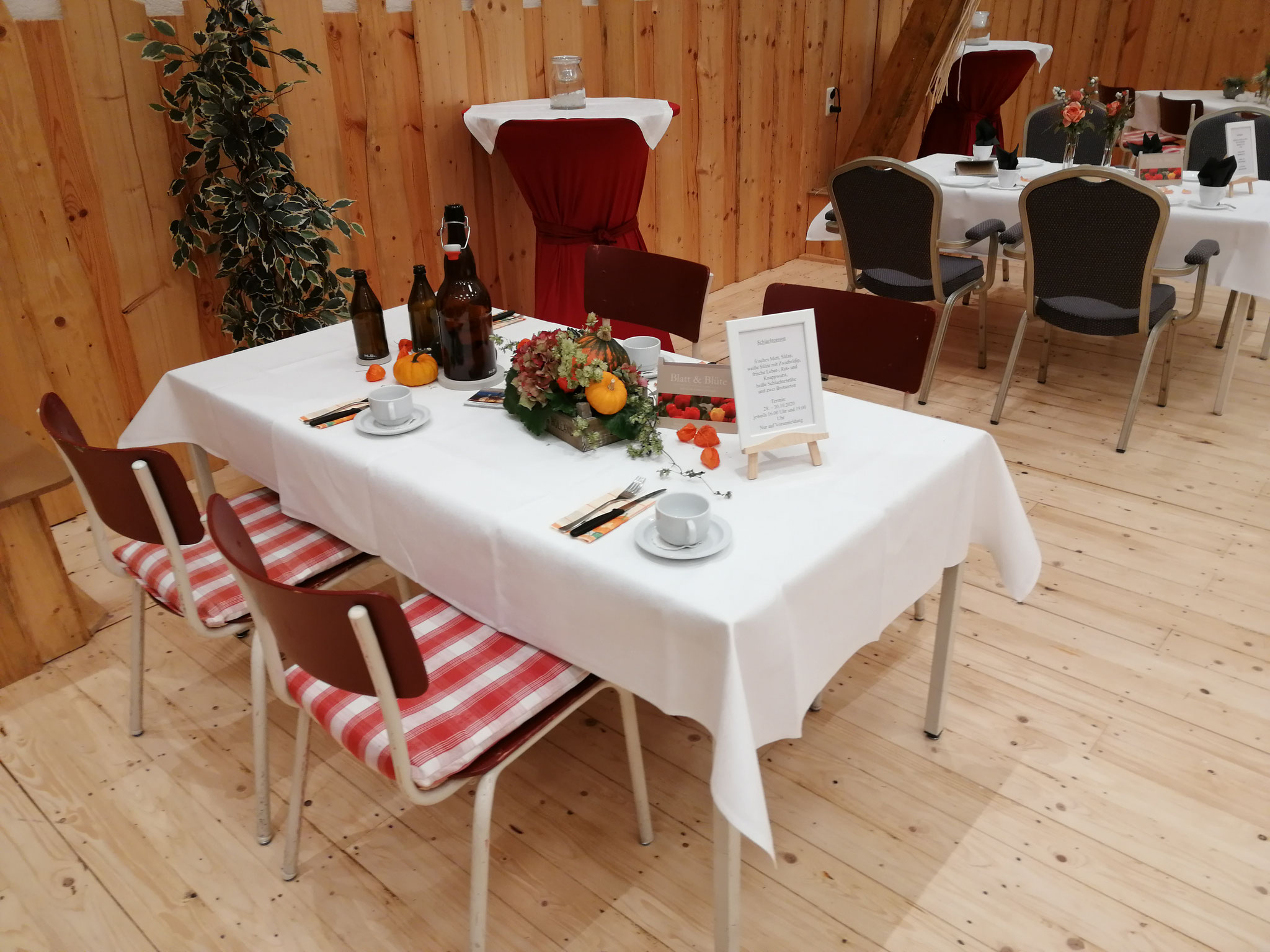 Festlich gedeckter Tisch