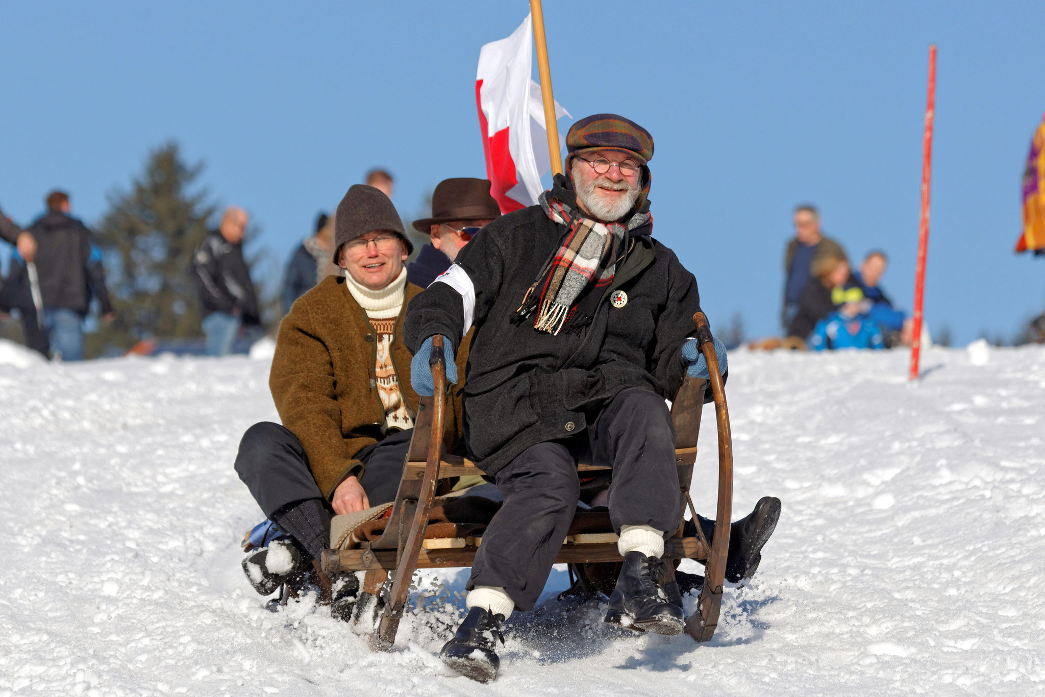 Novak Rudi und andere Bergwachtler, 2015. Foto: Paul Machek