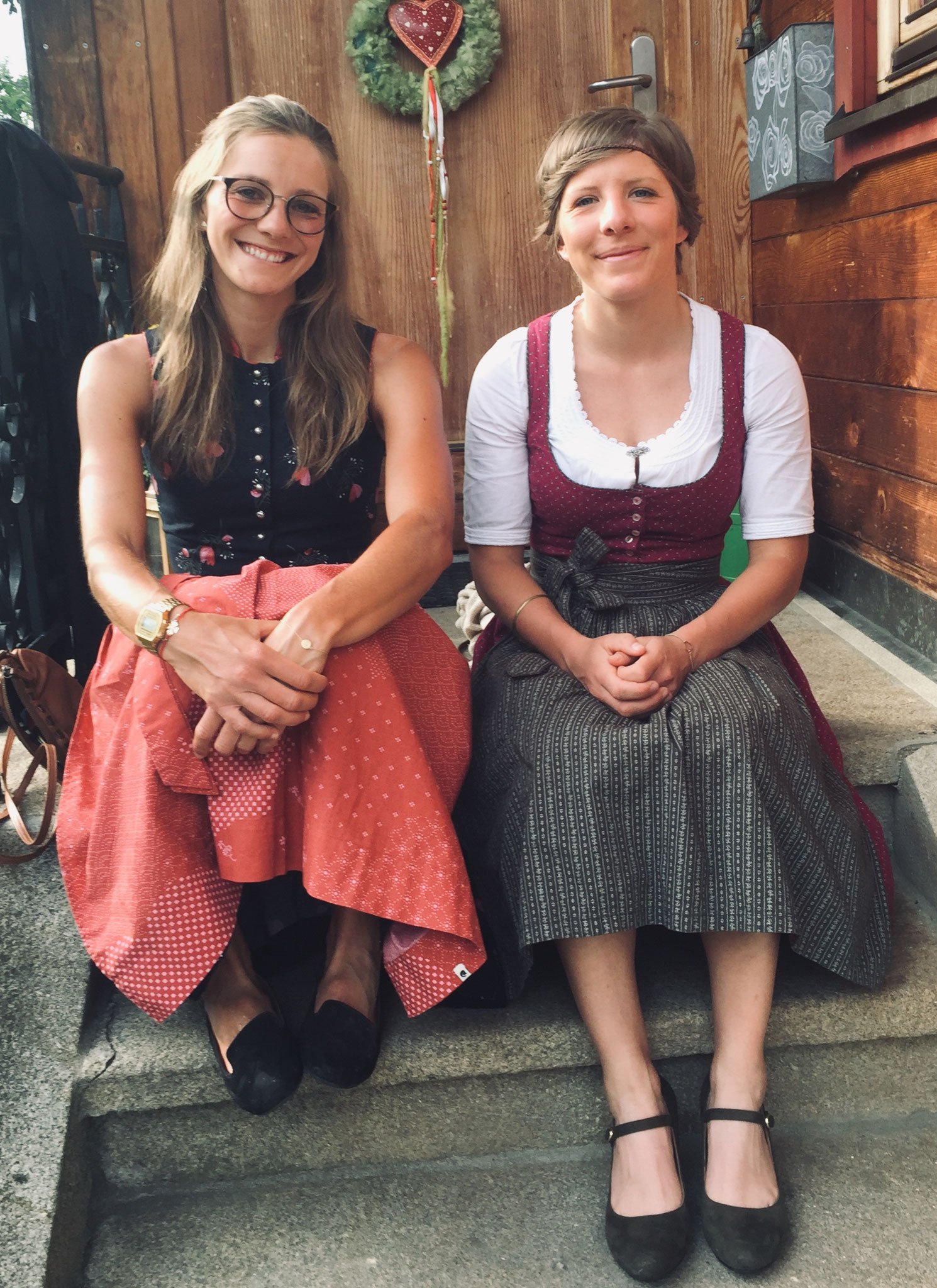 Maria und Steffi Koller. Juni 2019. Foto: unknown