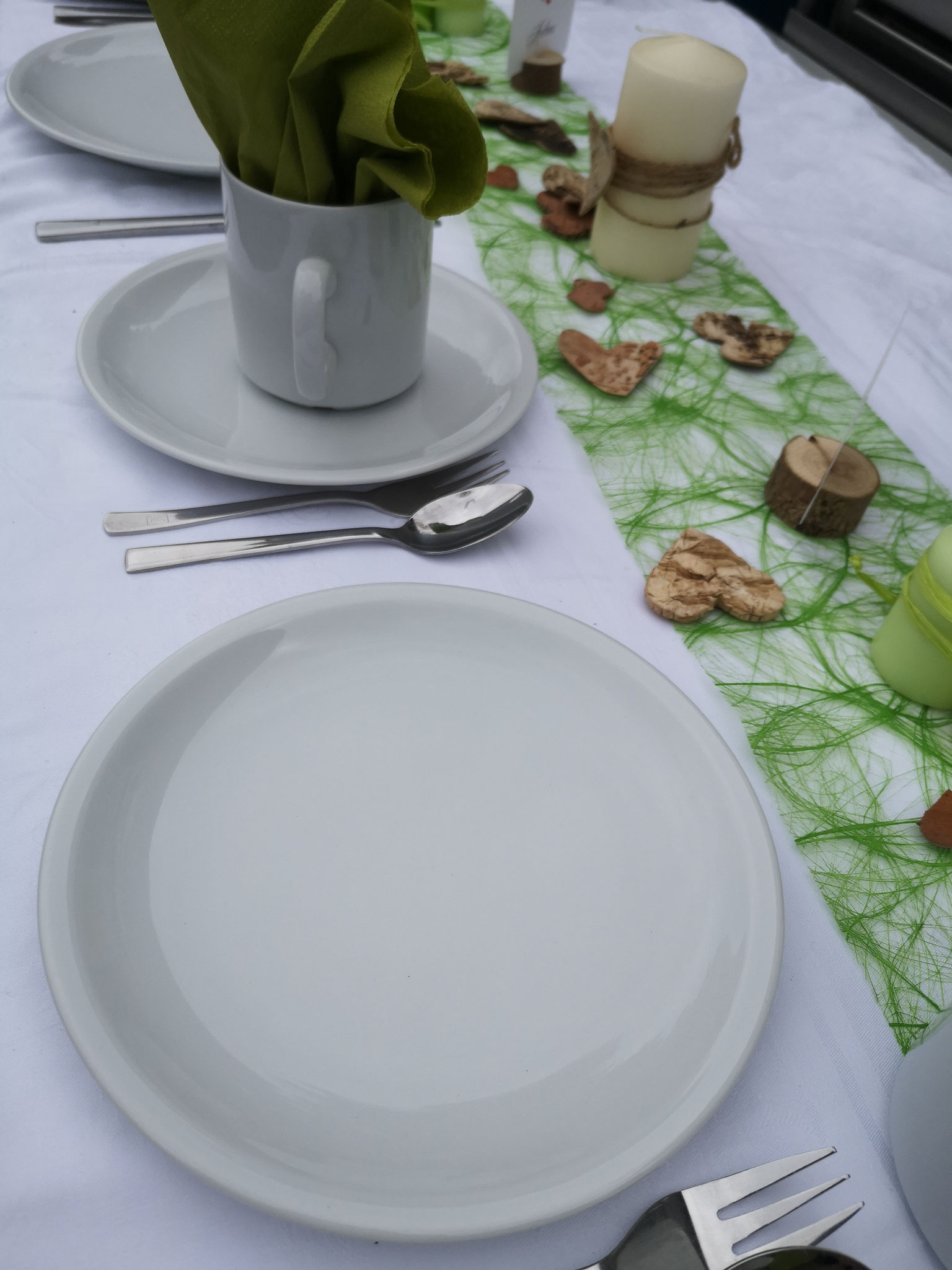 Leihgeschirr für die Kaffeetafel
