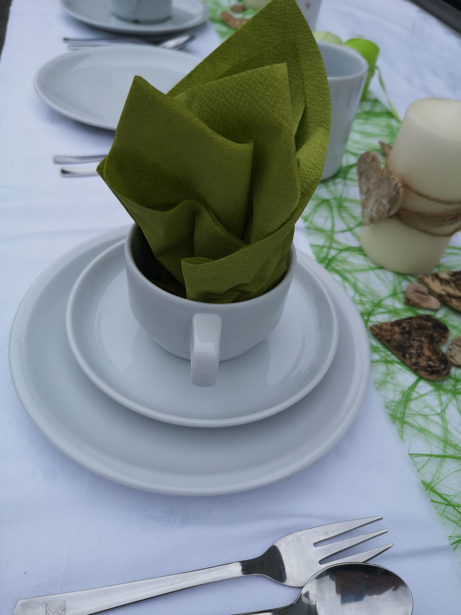 Leihgeschirr für die Kaffeetafel