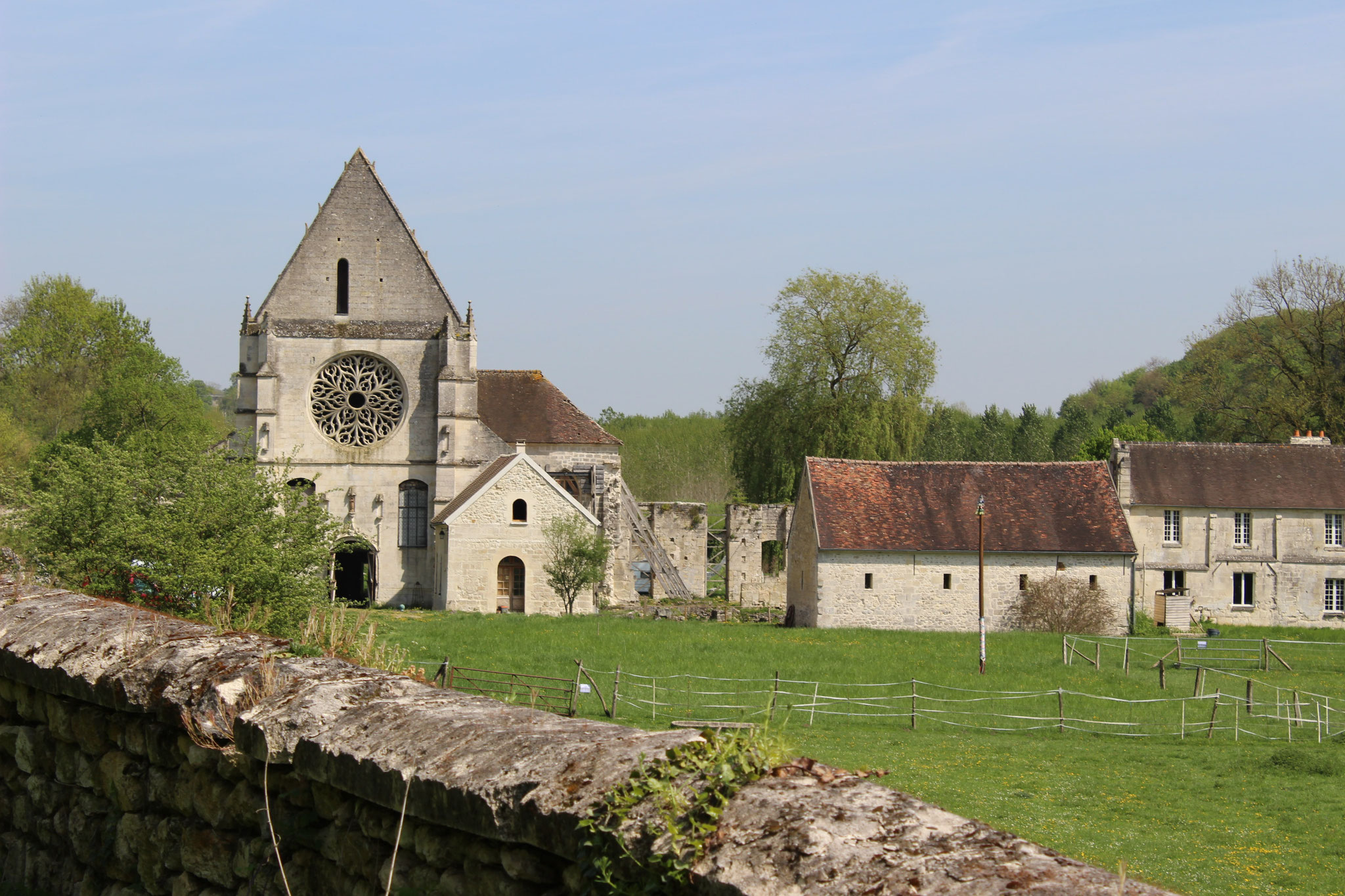 Abbaye Notre-Dame de Lieu-Restauré © OT du Pays de Valois