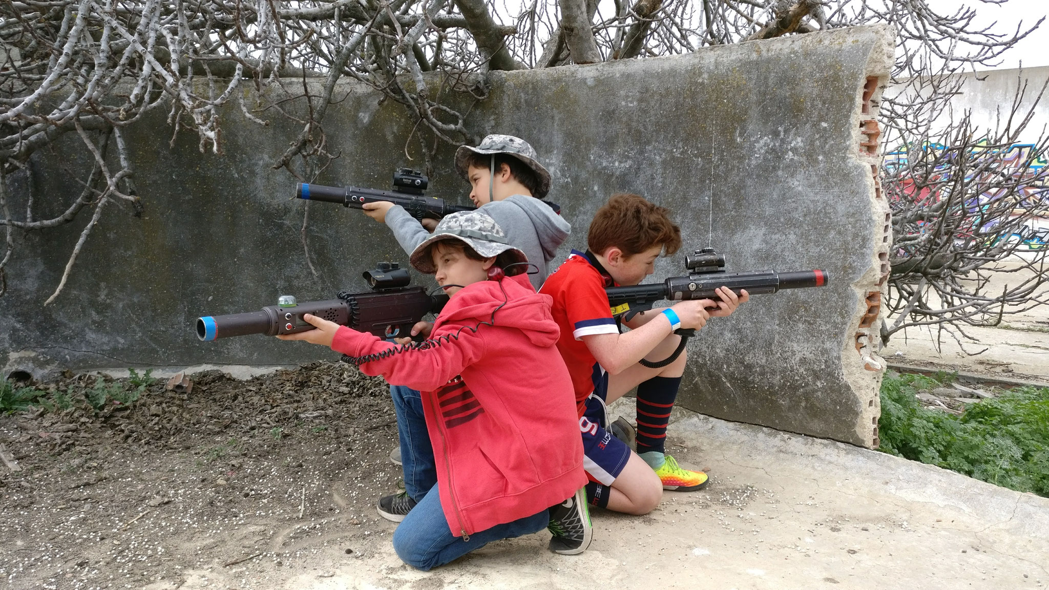 Batalla en Madrid Madrid Laser Combat, Escape Room, Team building