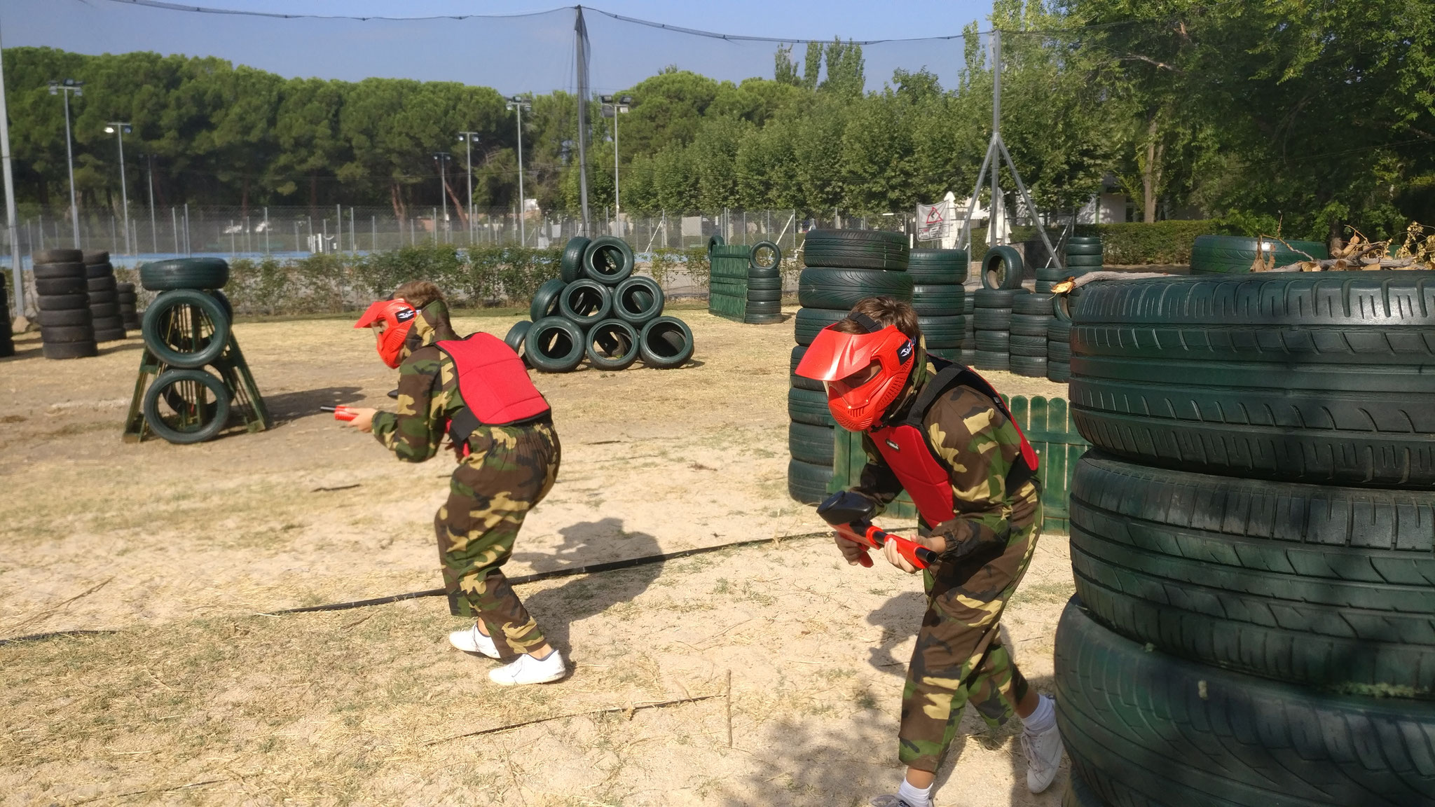 Paintball Infantil Madrid Laser Combat, Escape Room, Team building