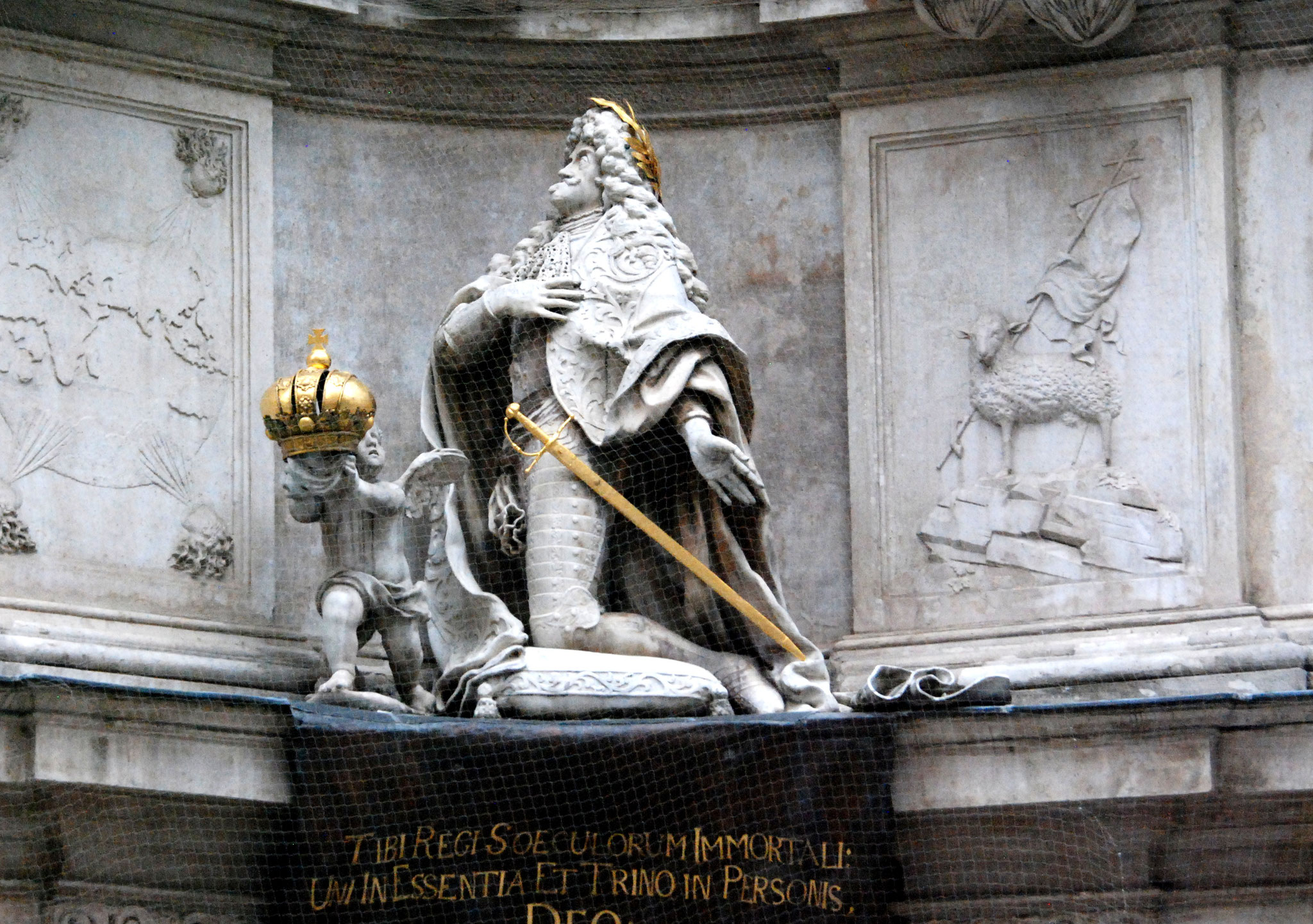 Leopold I, ein Kaiser auf den Knien