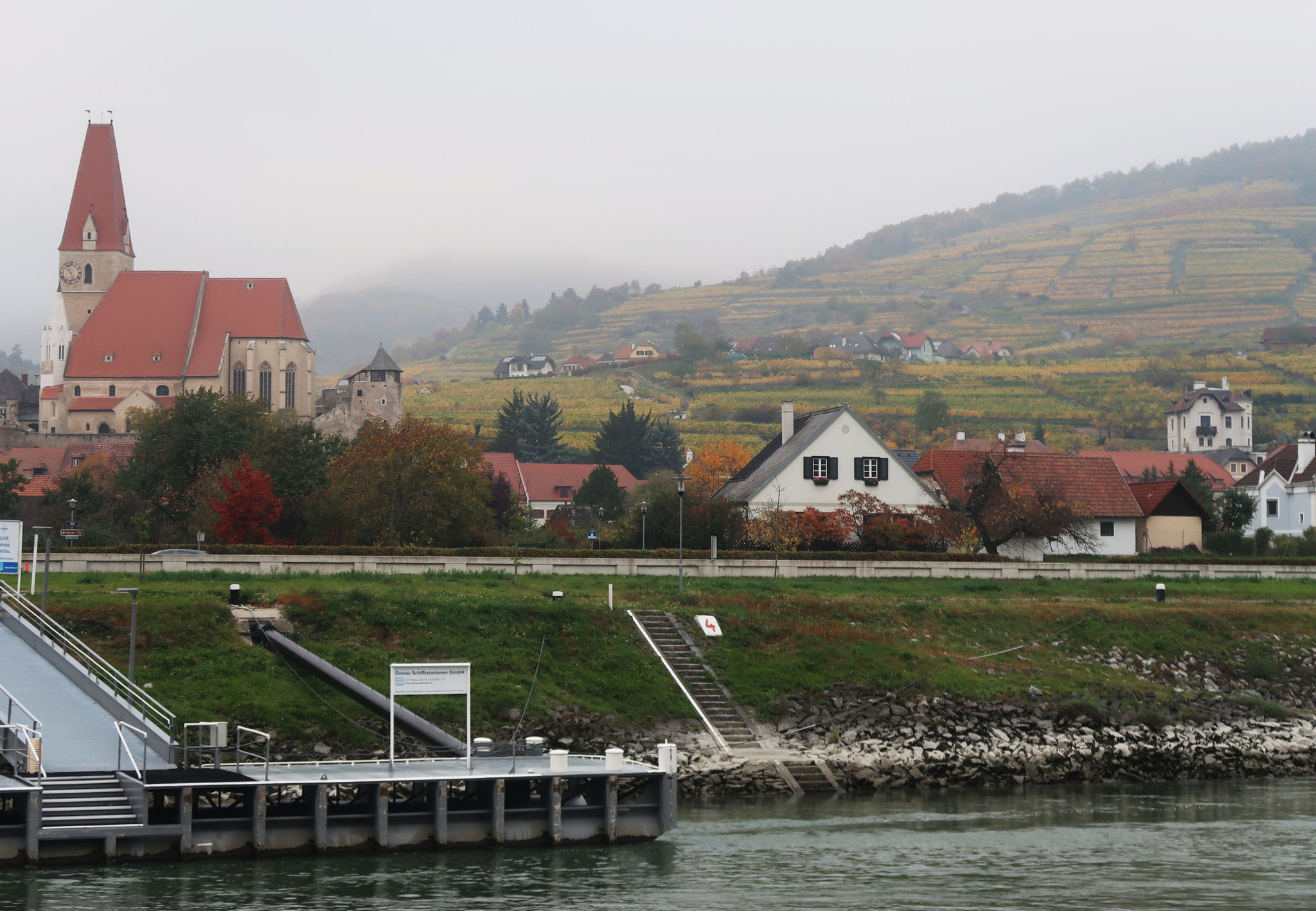 Die Wachau entschwindet