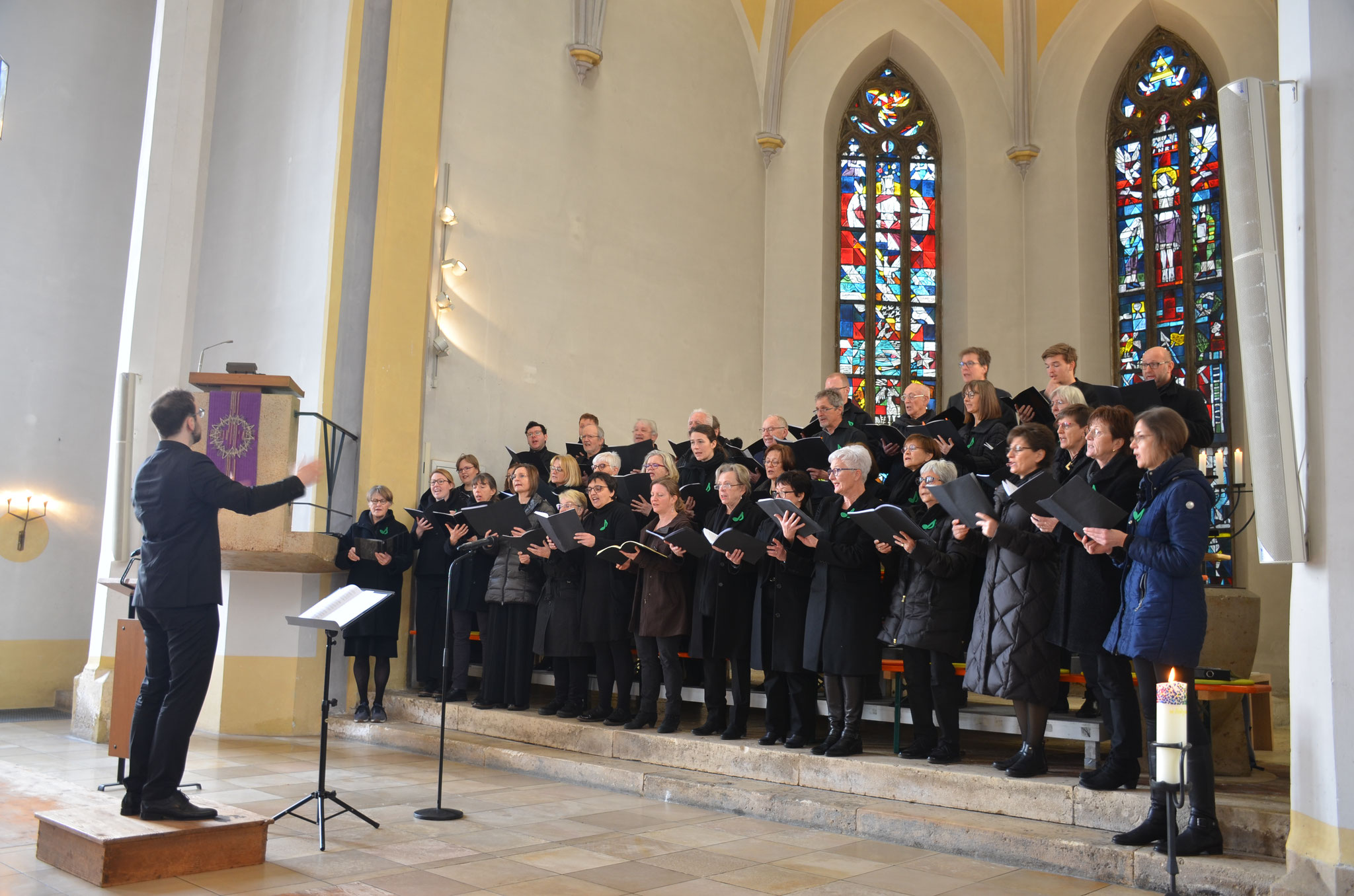 Konzert im Gottesdienst in St. Matthäus (Foto: Veit Mikyska)