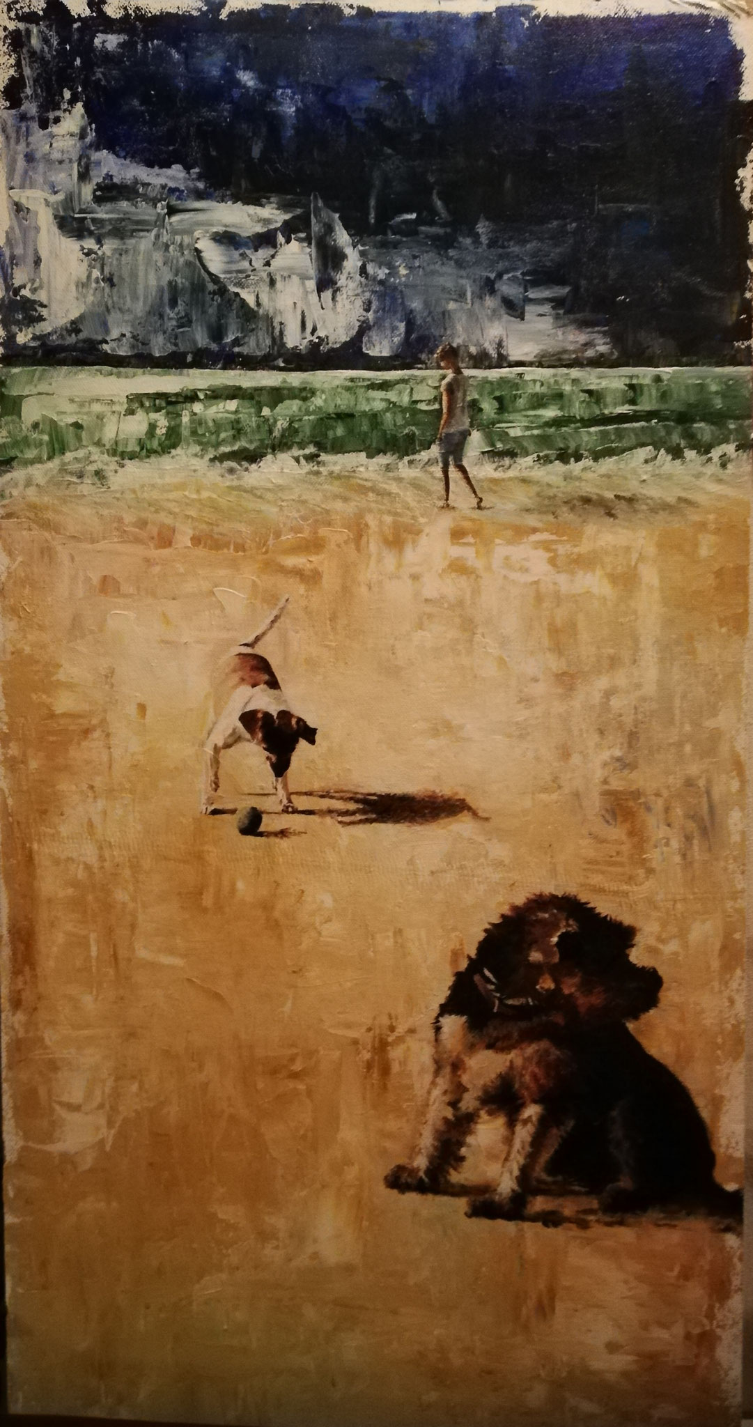 Groet, acryl 2016