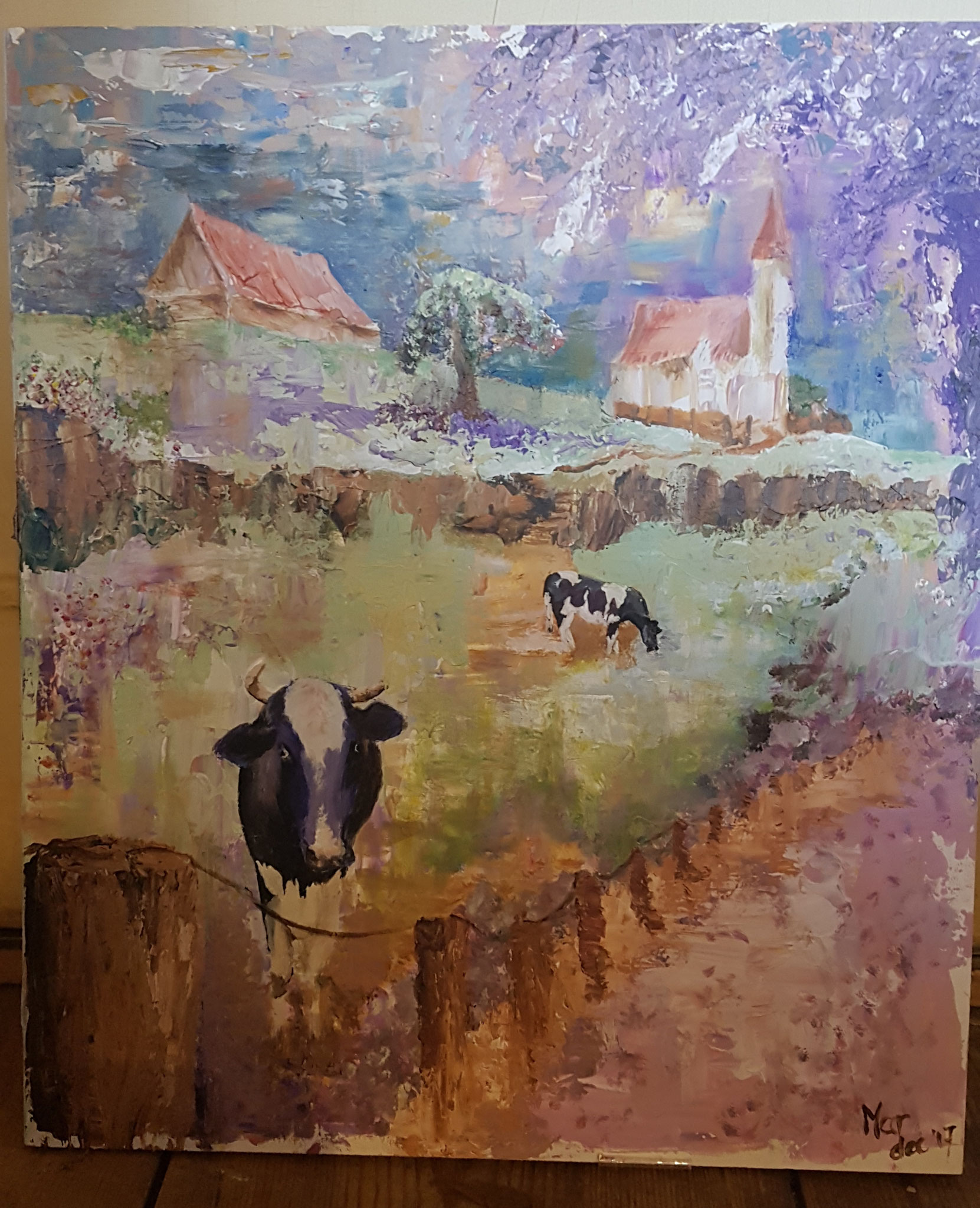 Zwitsers, acryl 2017