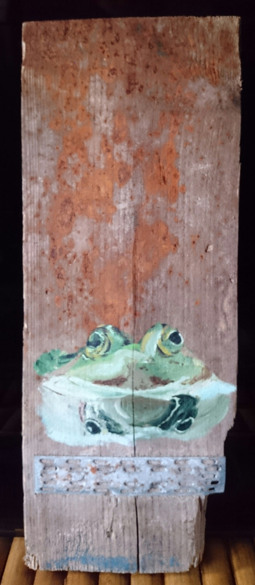 Kikker 2013 acryl