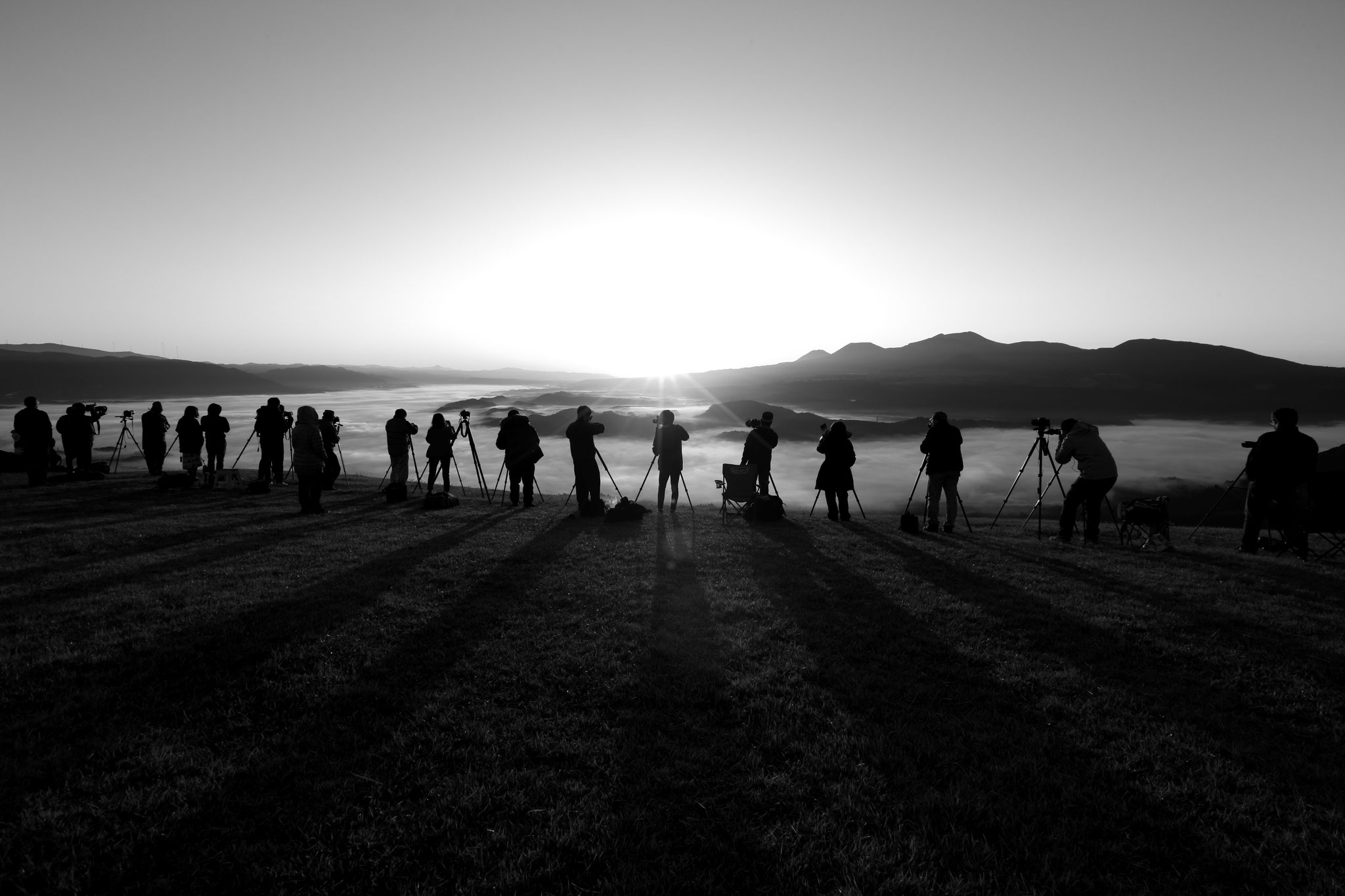 photographers(10/21 湧水町 魚野フライトエリア )