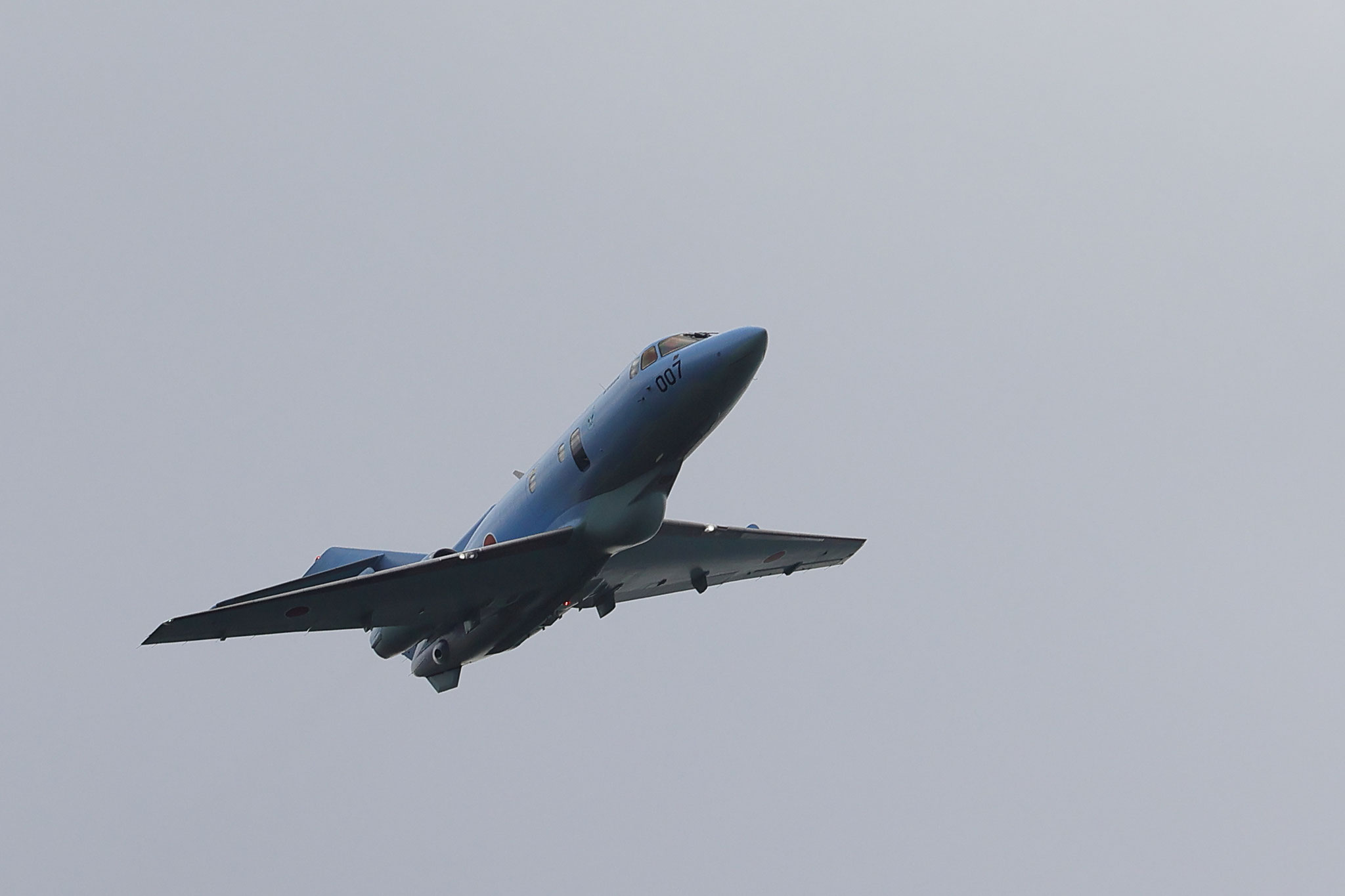 新田原基地エアフェスタ、前日の予行　Ｕ-125Ａ(12月3日 宮崎県)