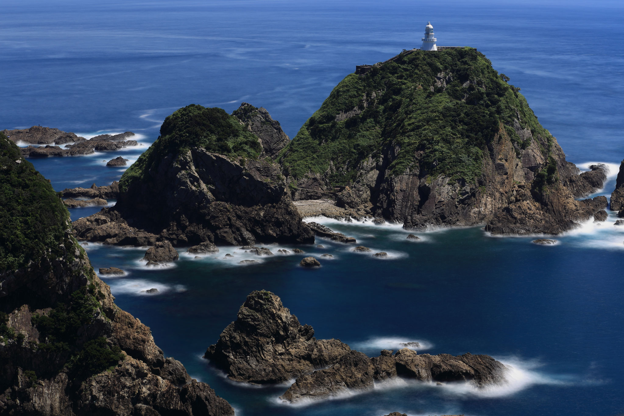 絶景佐多岬灯台(8/11 南大隅町 佐多岬展望台)