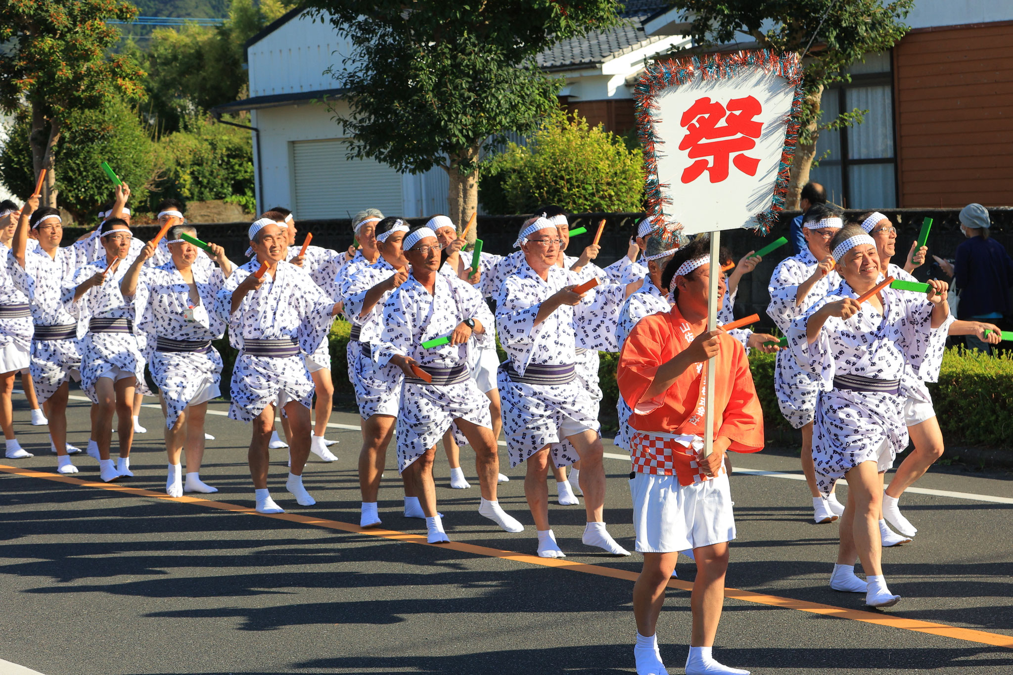 祭りに心も踊る(10月22日 肝付町)
