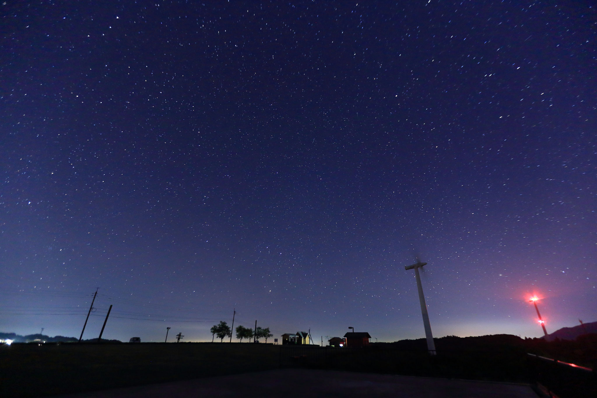 輝北で眺める月明かりのない星空(5/11 鹿屋市)