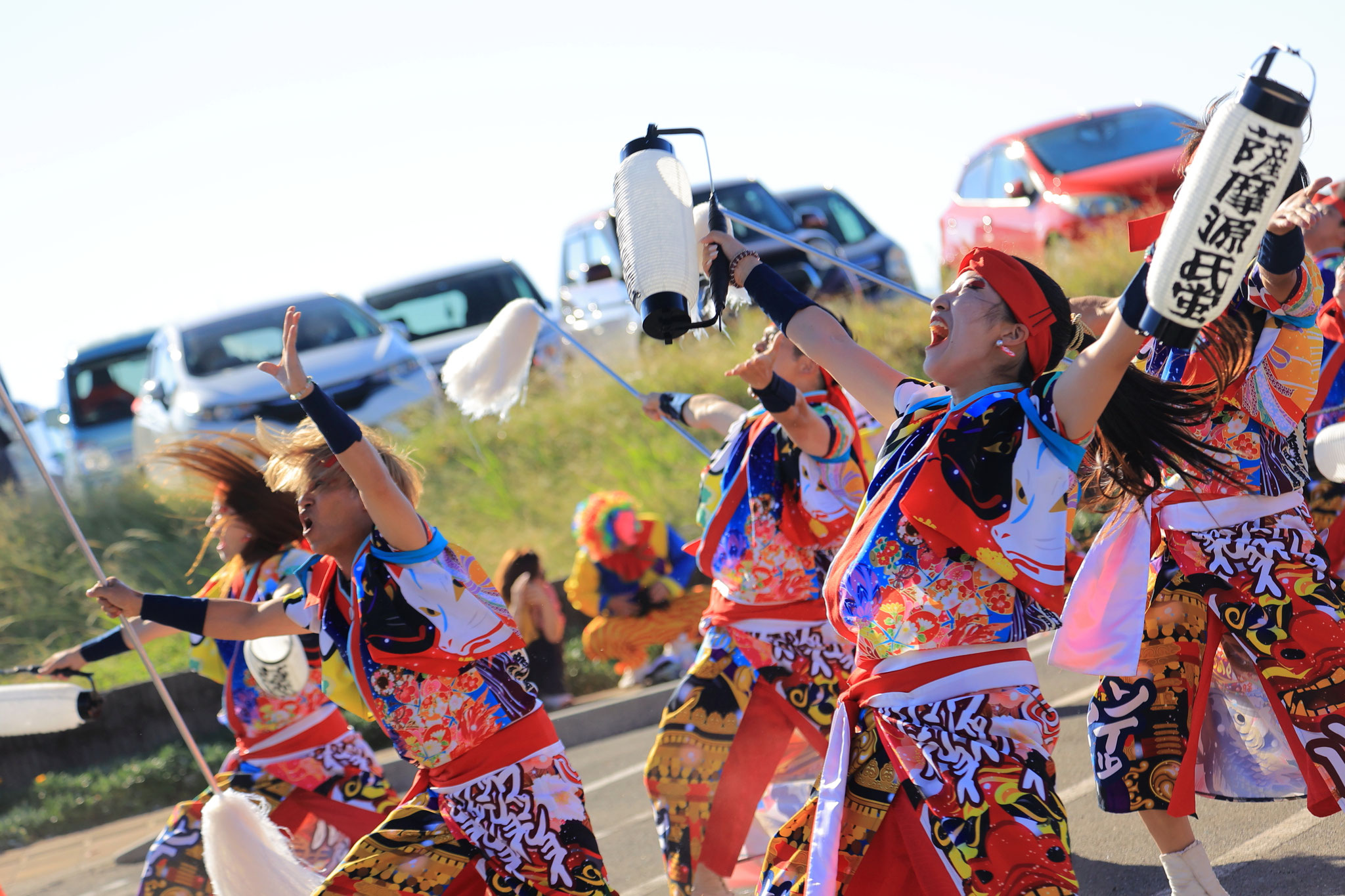 たるみずyosakoi祭り　薩摩源氏蛍(10月26日 垂水市)