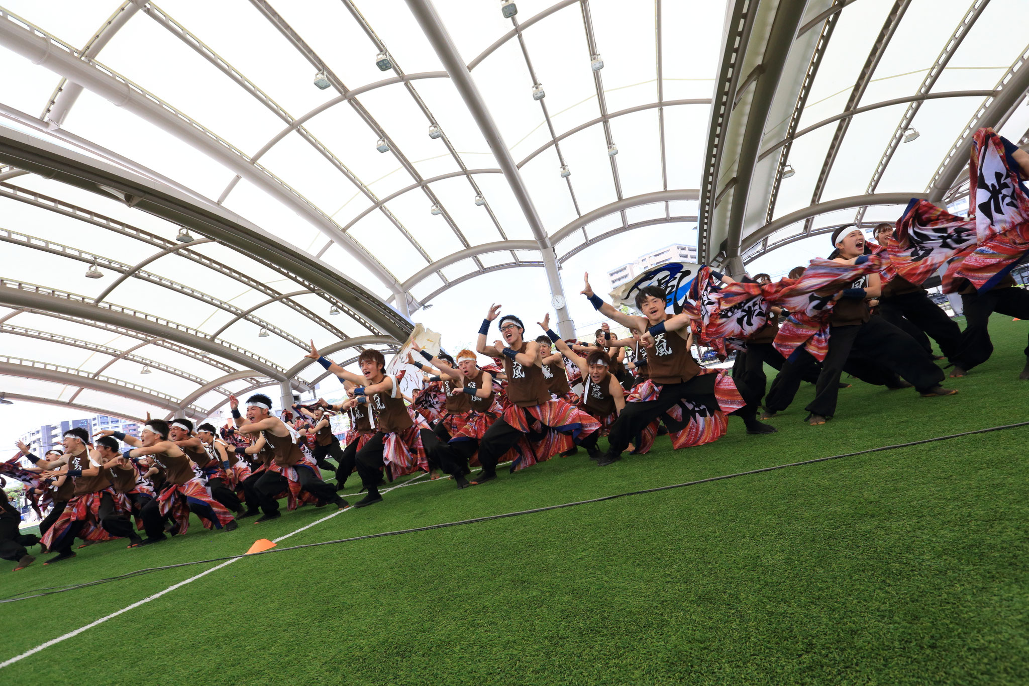 長崎大学よさこい部「突風」(4/29 かごしま春祭 大ハンヤ(かんまちあ))
