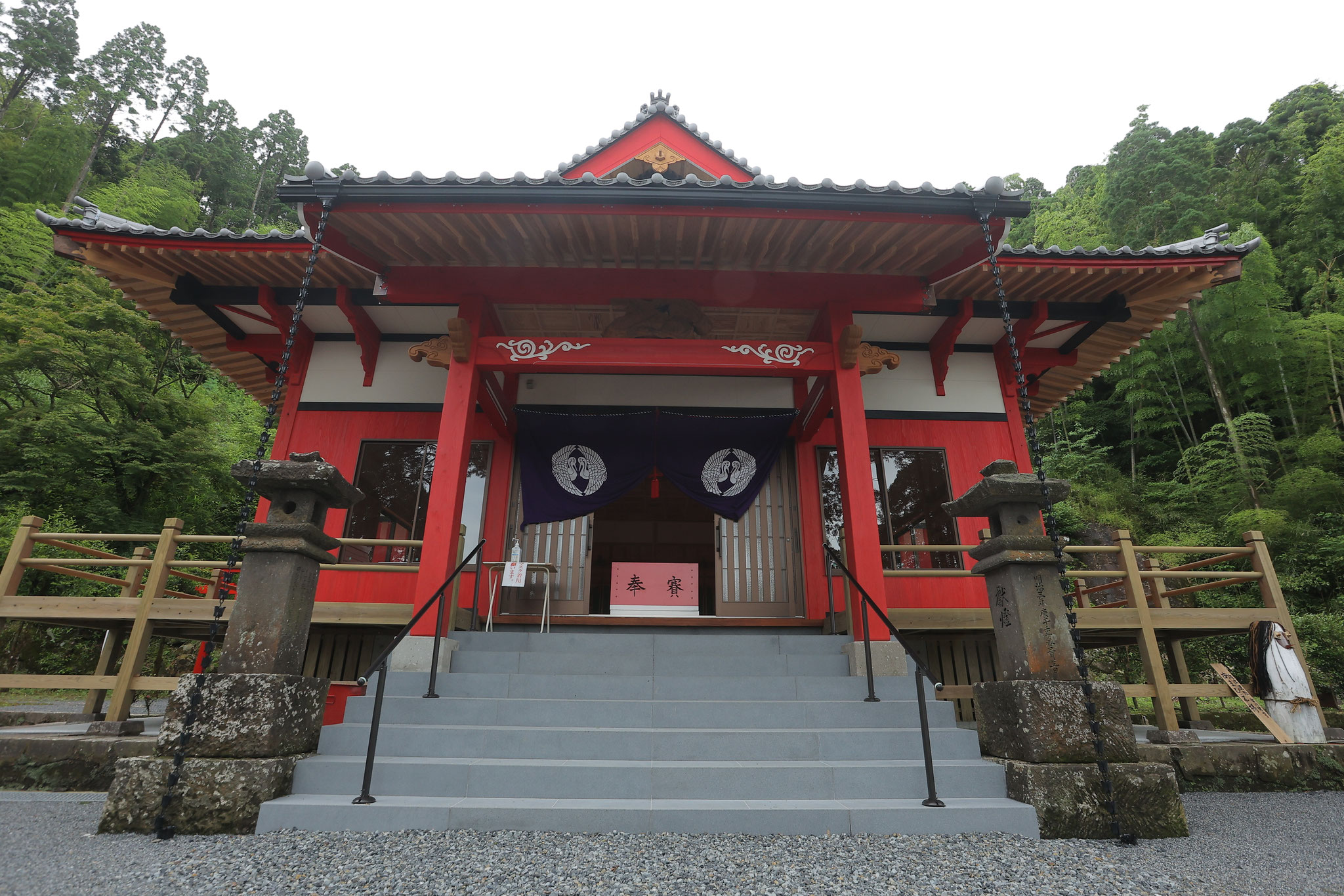 お色直しした四十九所神社(6/6 肝付町)