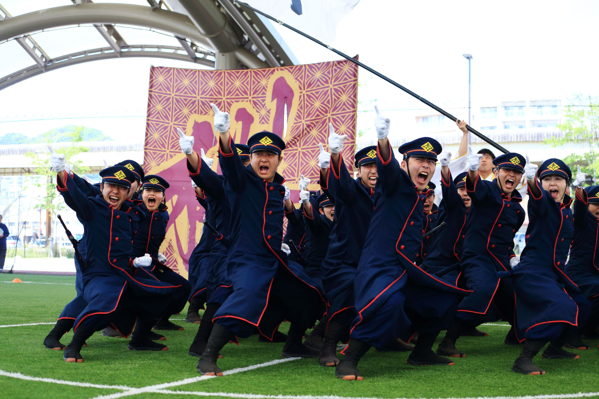 JR九州櫻燕隊(4/29 かごしま春祭 大ハンヤ(かんまちあ))
