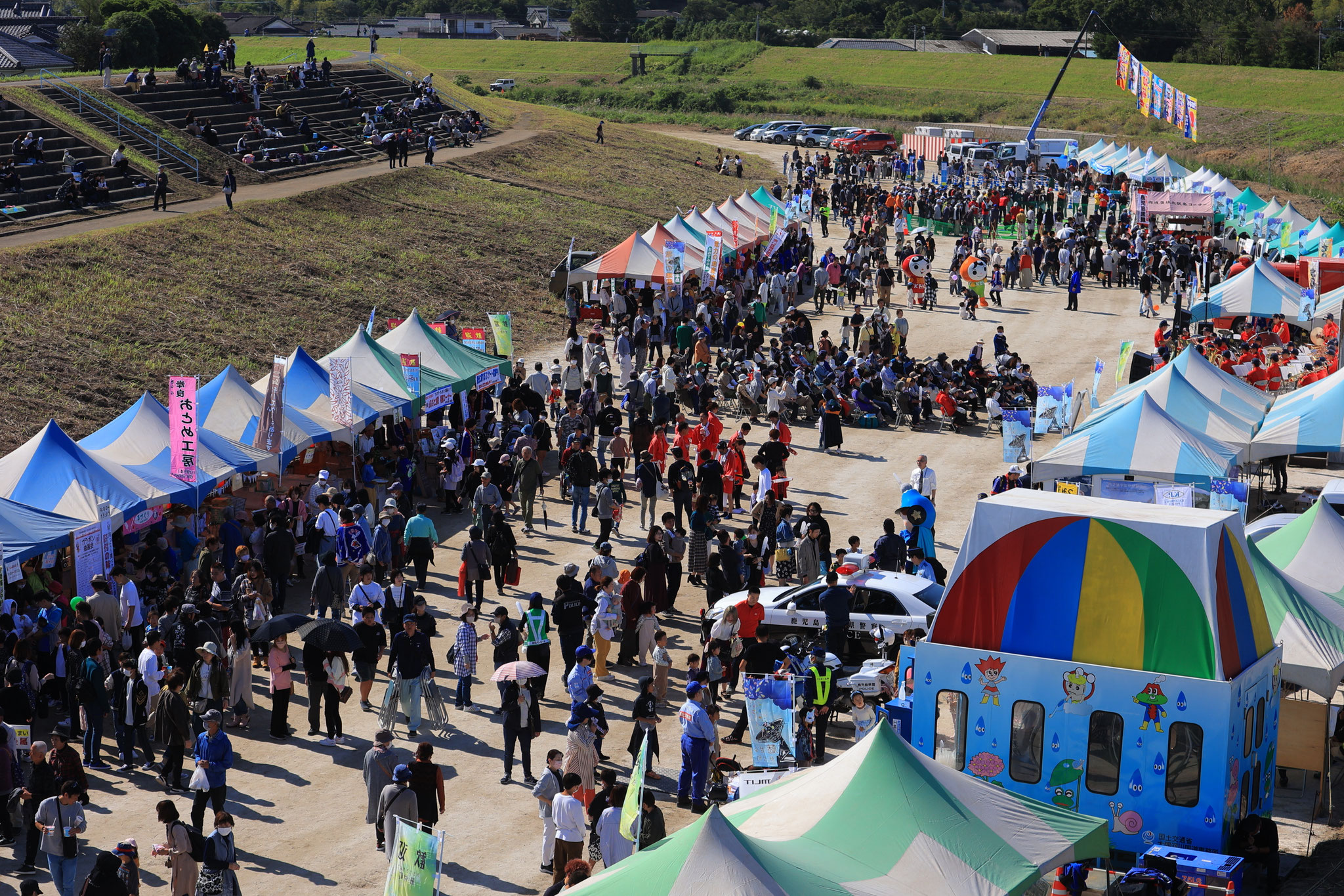多くの人が来られた高山やぶさめ祭(10月22日 肝付町)