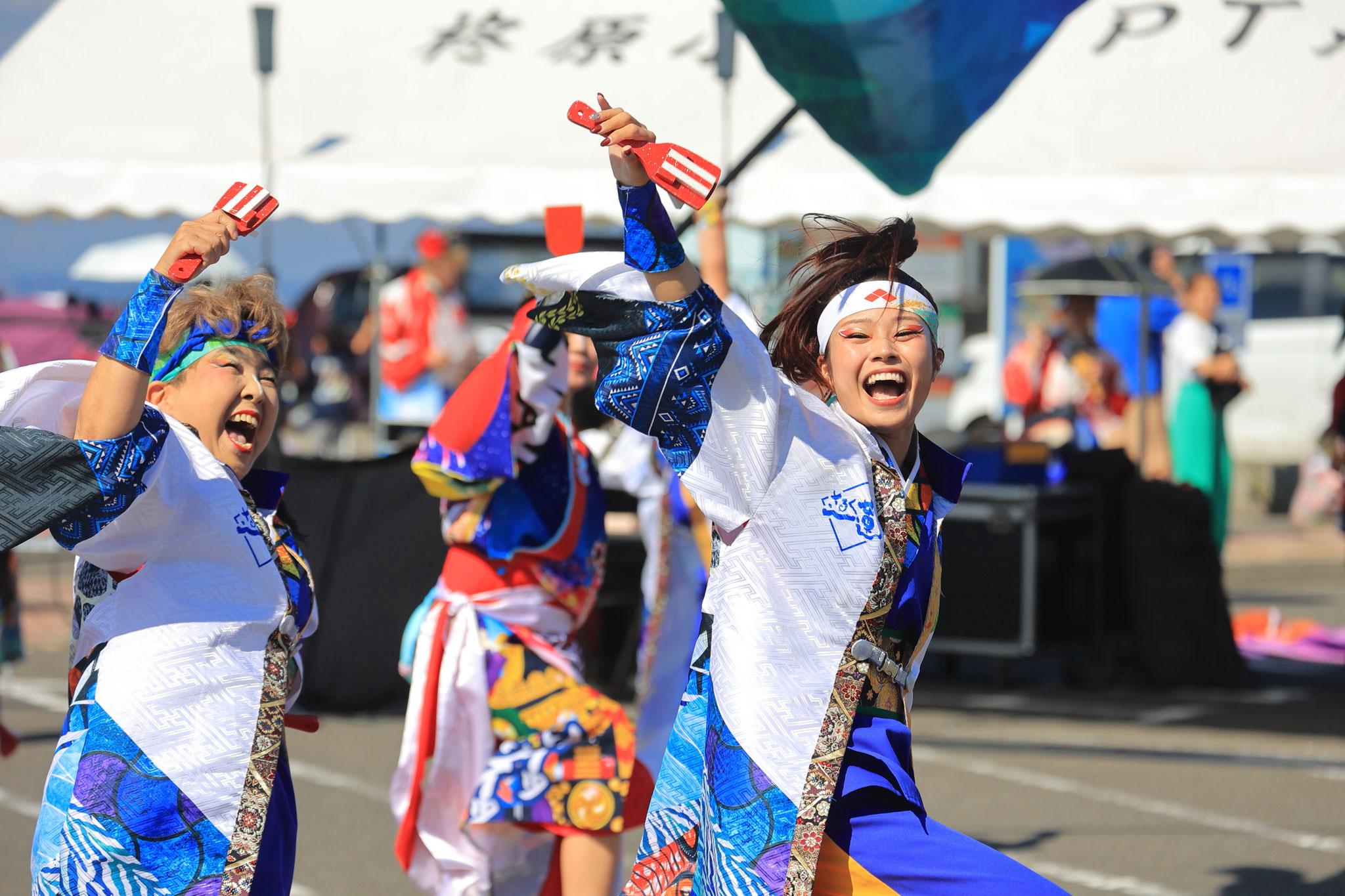 たるみずyosakoi祭り　sasebo！さるく一蓮(10月26日 垂水市)
