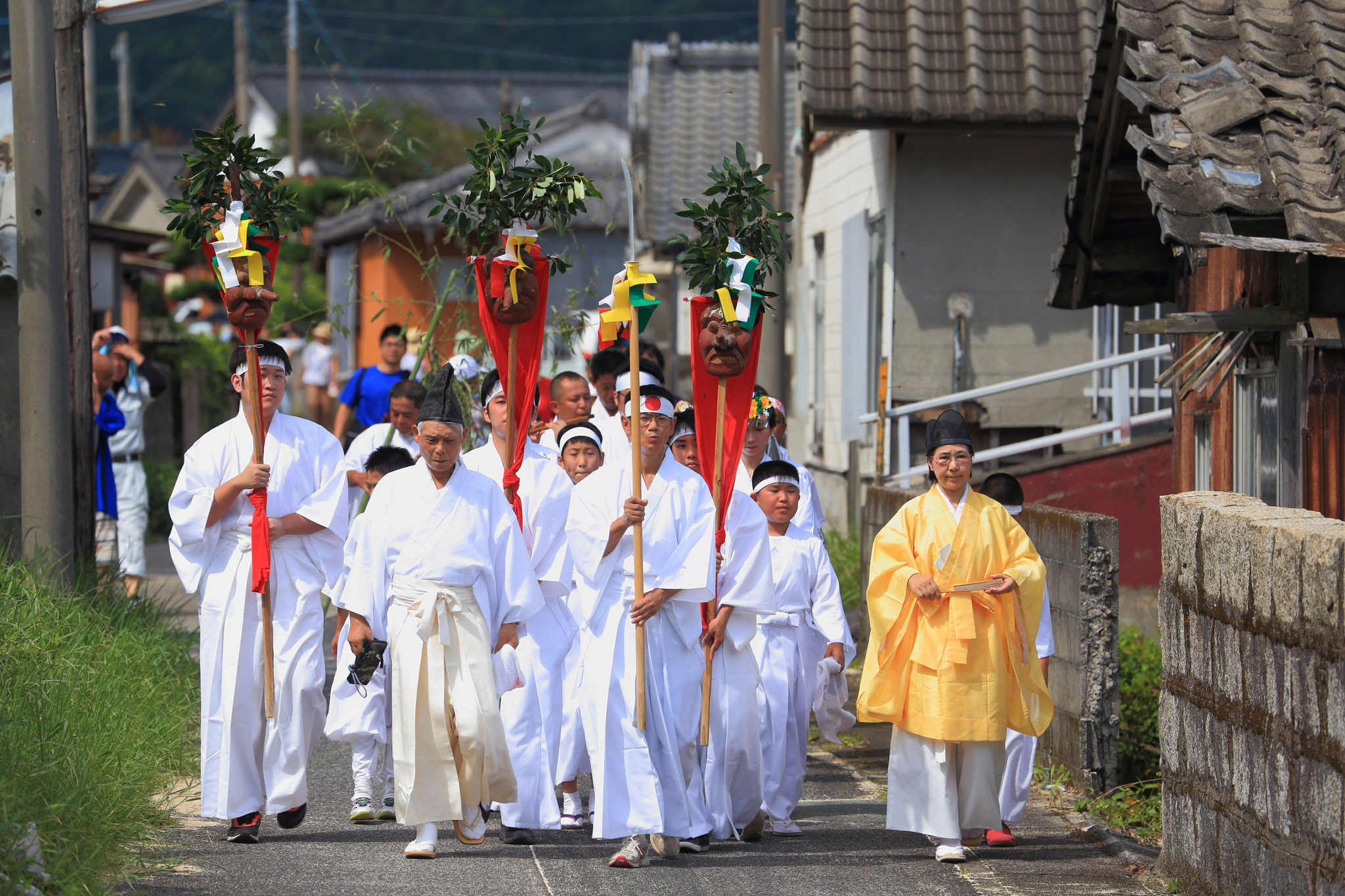 平田神社から岸良海岸までを歩く。(8/14 岸良海岸付近)