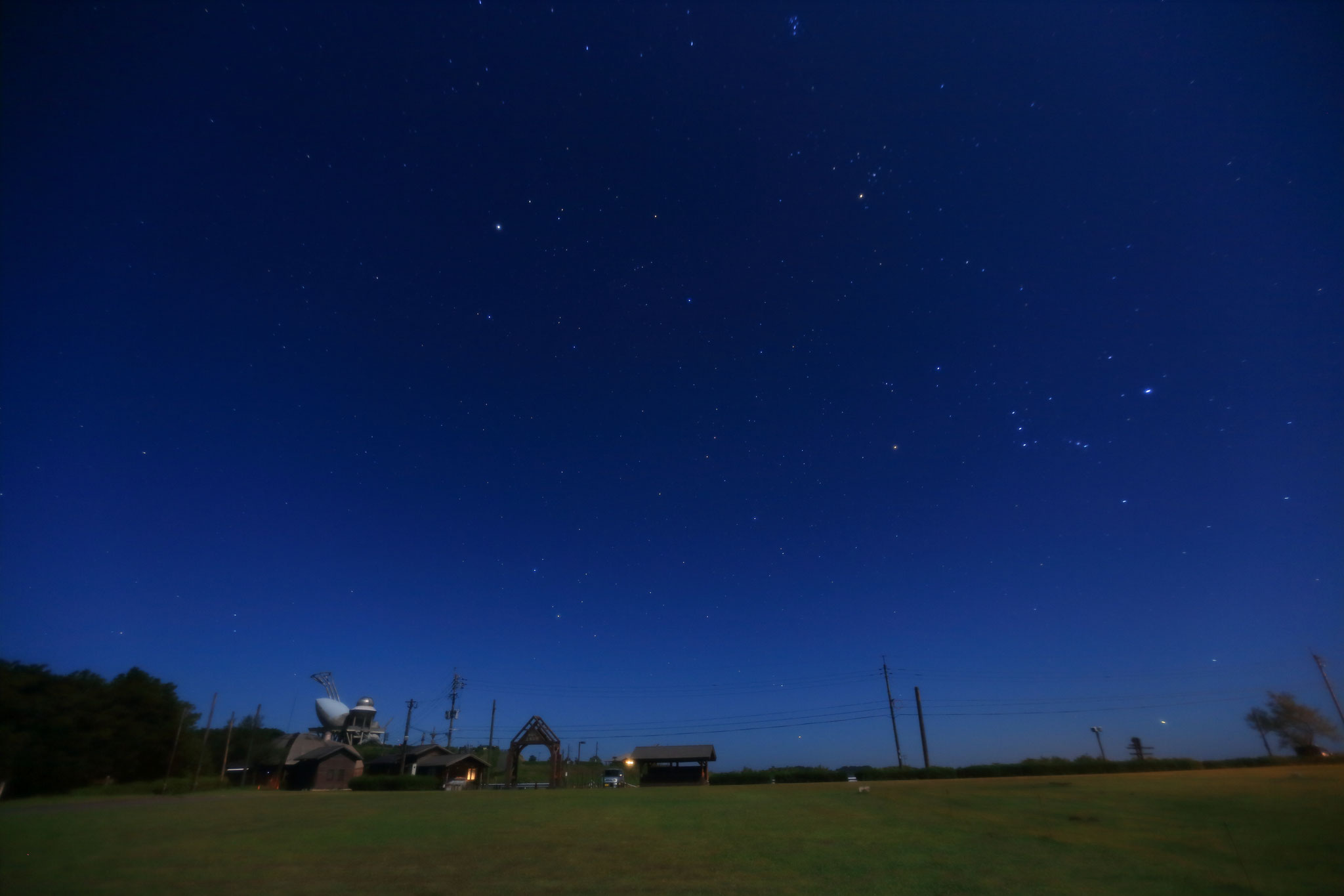 輝北の星空(10/13 輝北町)