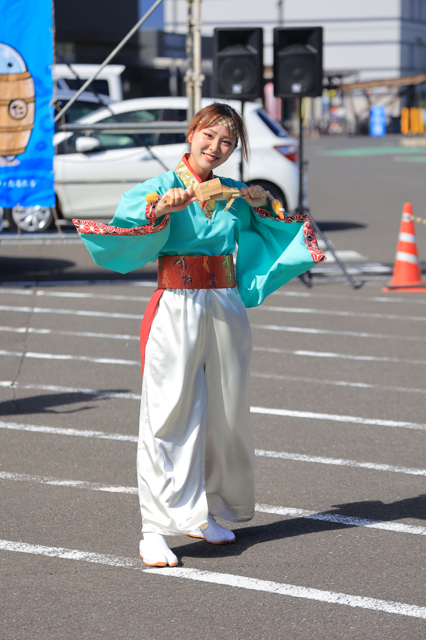 たるみずよさこい祭り演舞披露1(10月27日 垂水市)