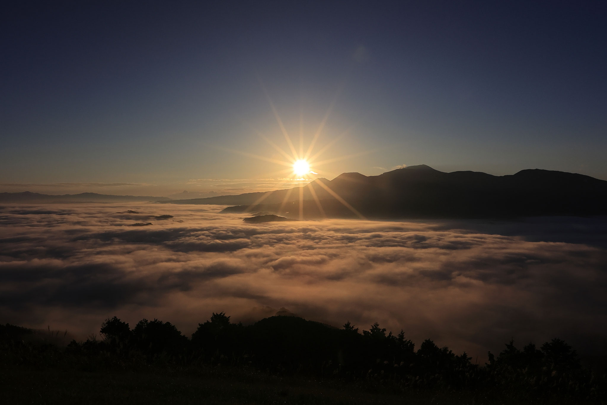 息を吞む美しき光景(11月17日 湧水町)