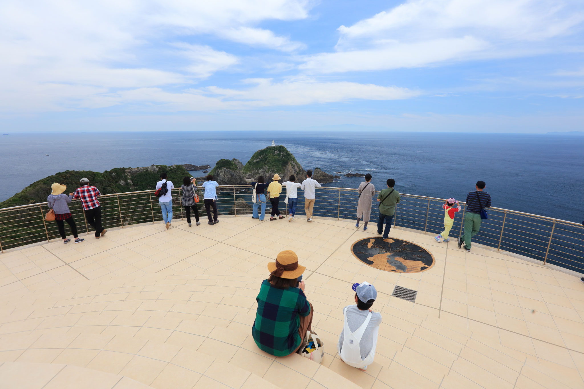 佐多岬展望台広がる大パノラマ(5/5 肝属郡南大隅町 佐多岬)