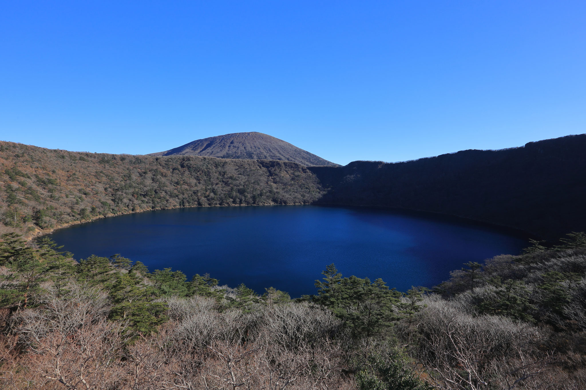 2024年は紅葉のタイミングが難しいでした。(11月23日 霧島市)