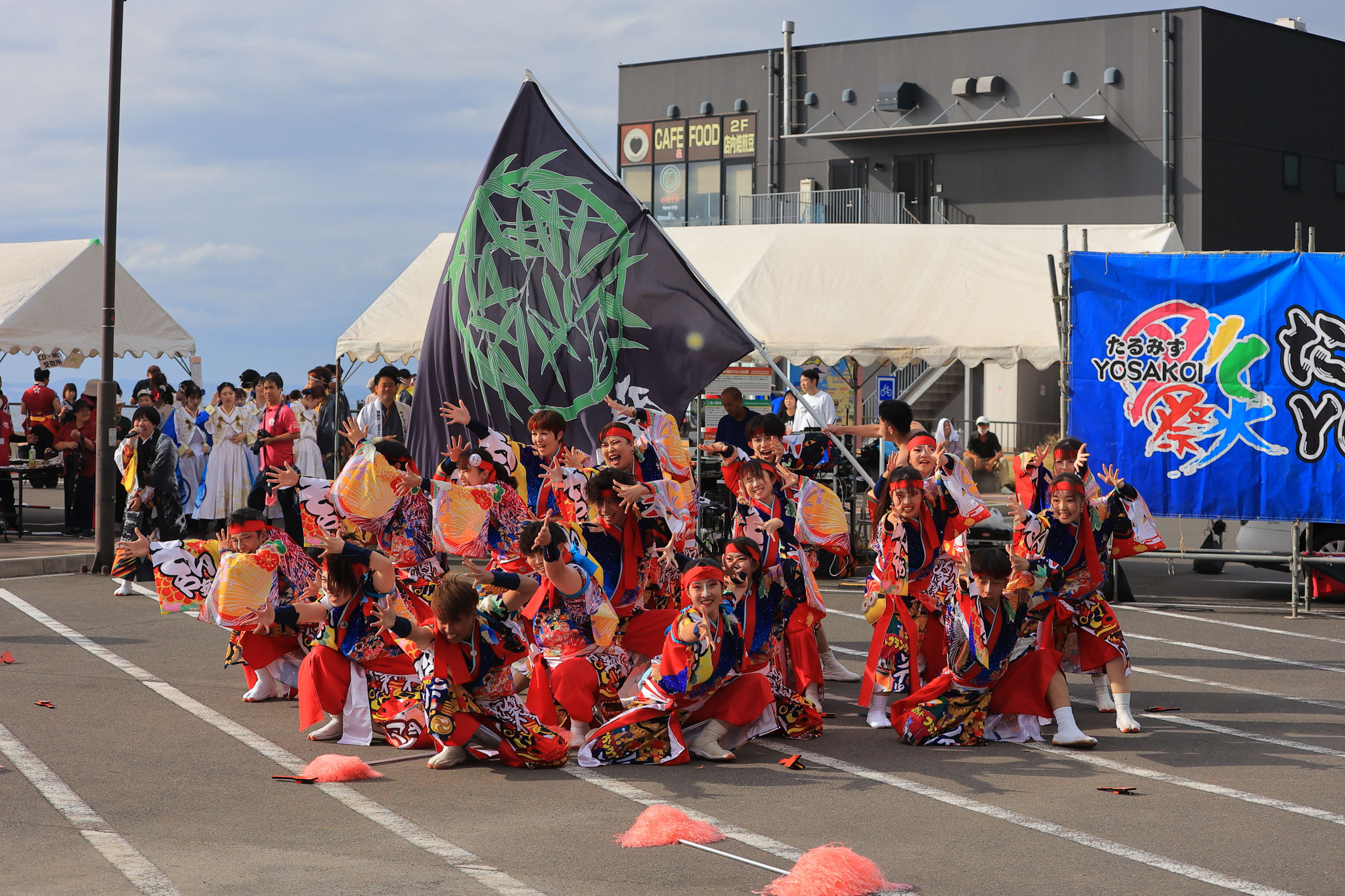 たるみずよさこい祭り演舞披露5(10月27日 垂水市)