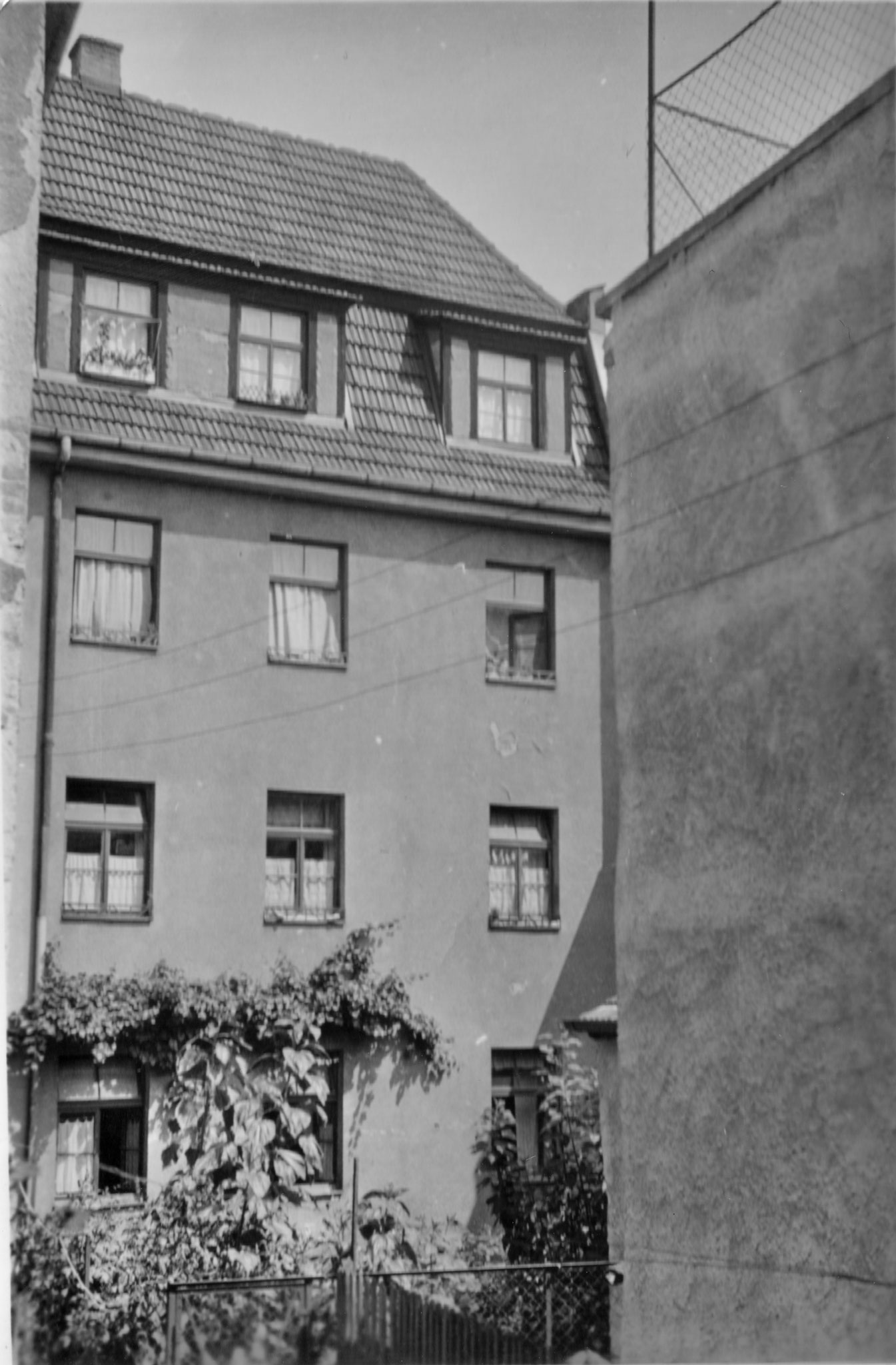 Hinterhof Wolfsgasse 14, 1931