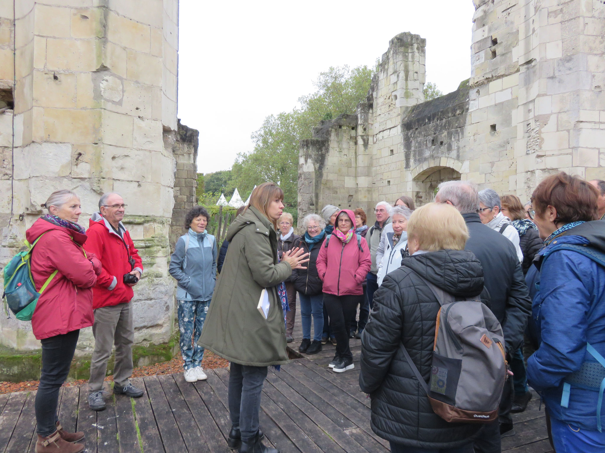 Visite avec Flavie, guide-conférencière passionnante
